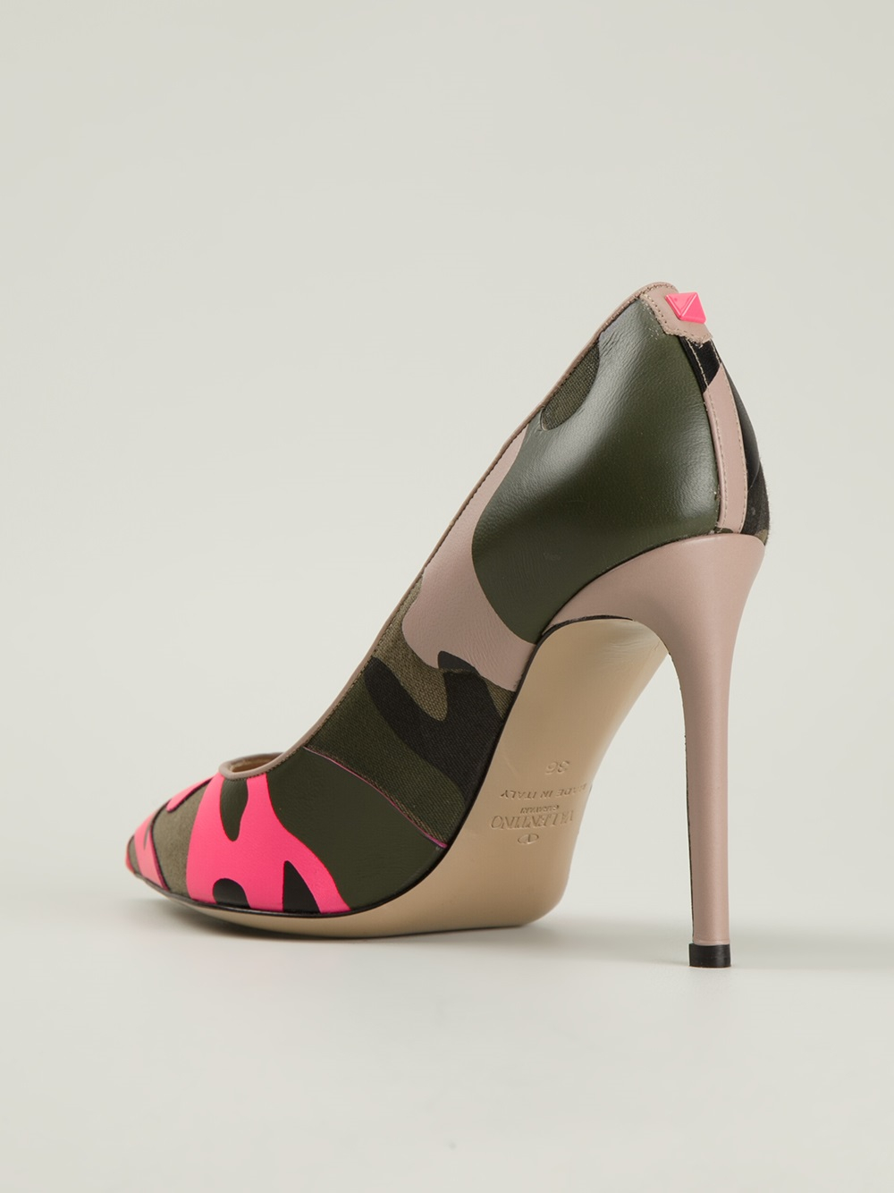 camo print pumps