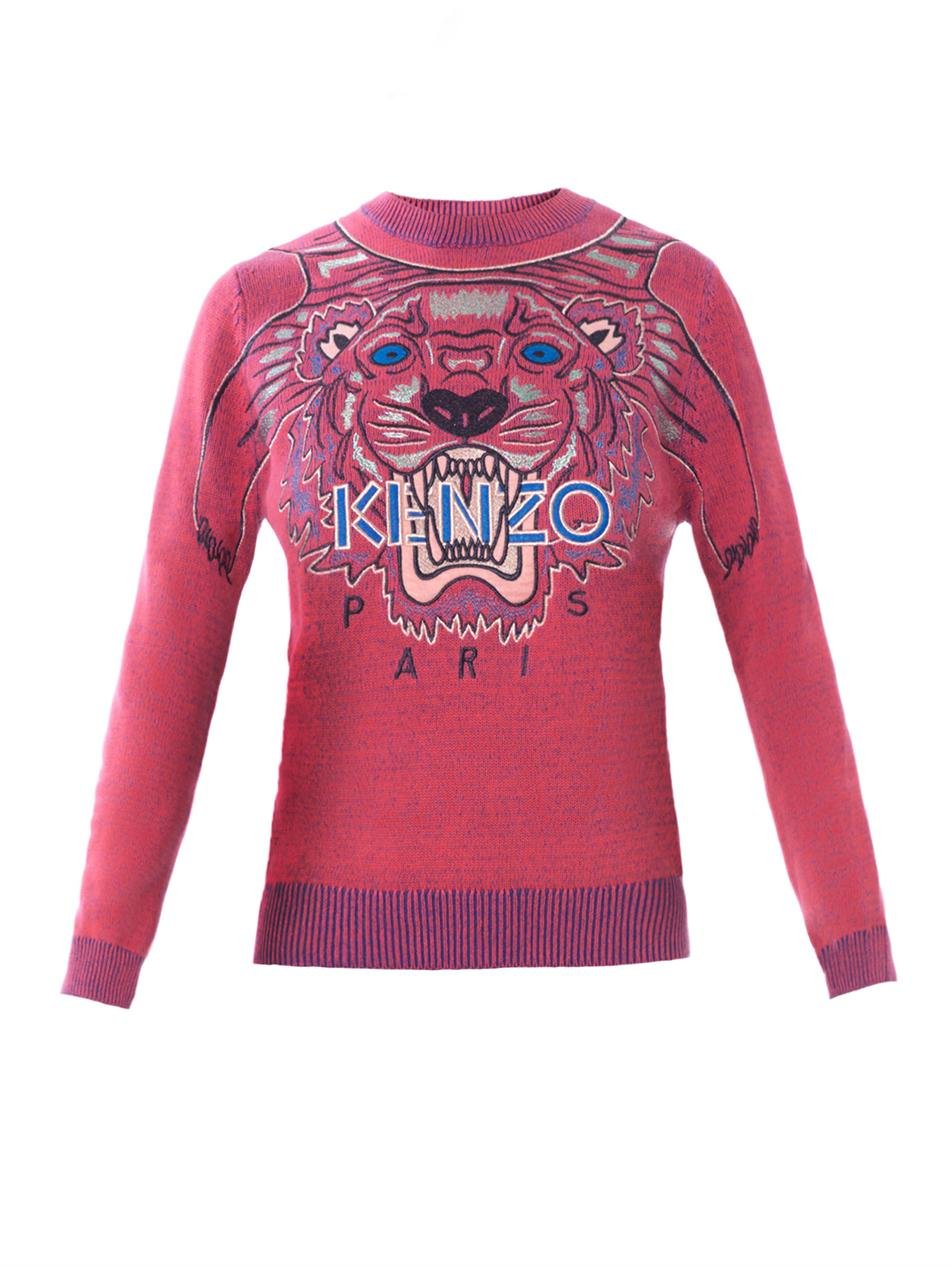 kenzo tiger sweater