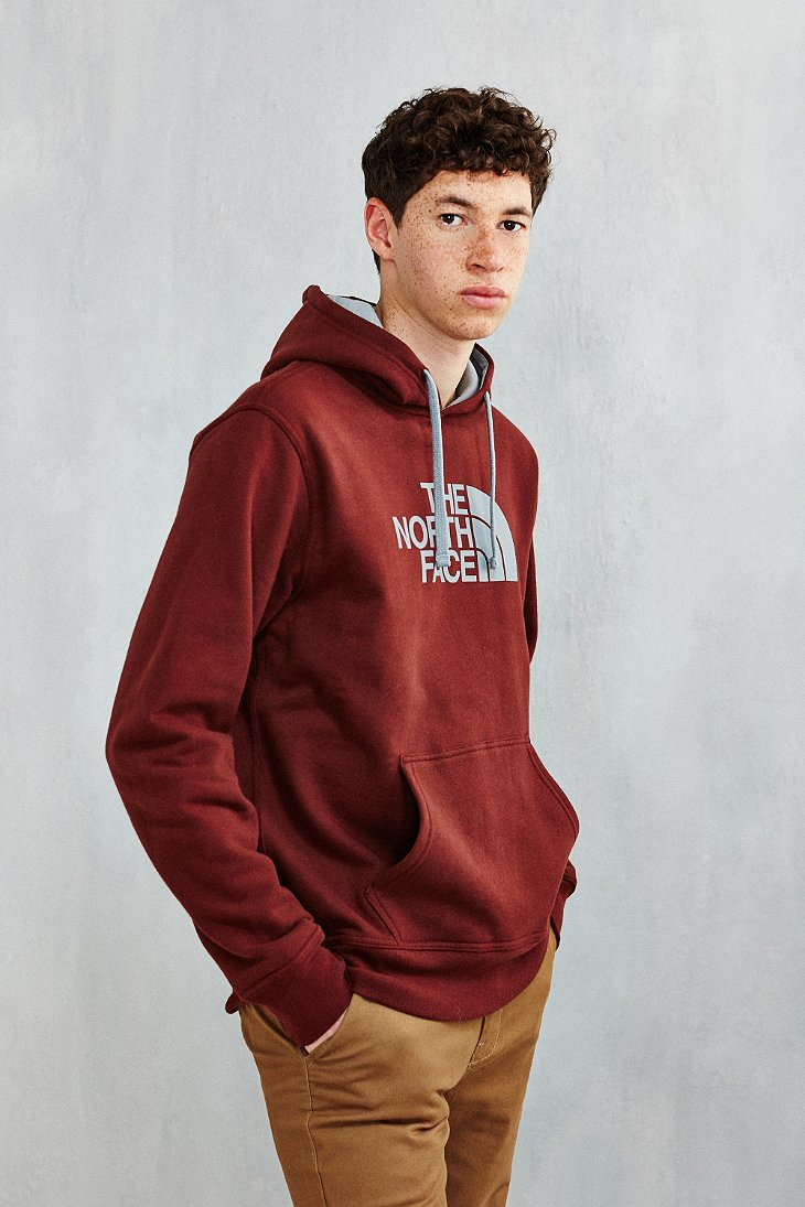 the north face men's jumbo half dome hoodie