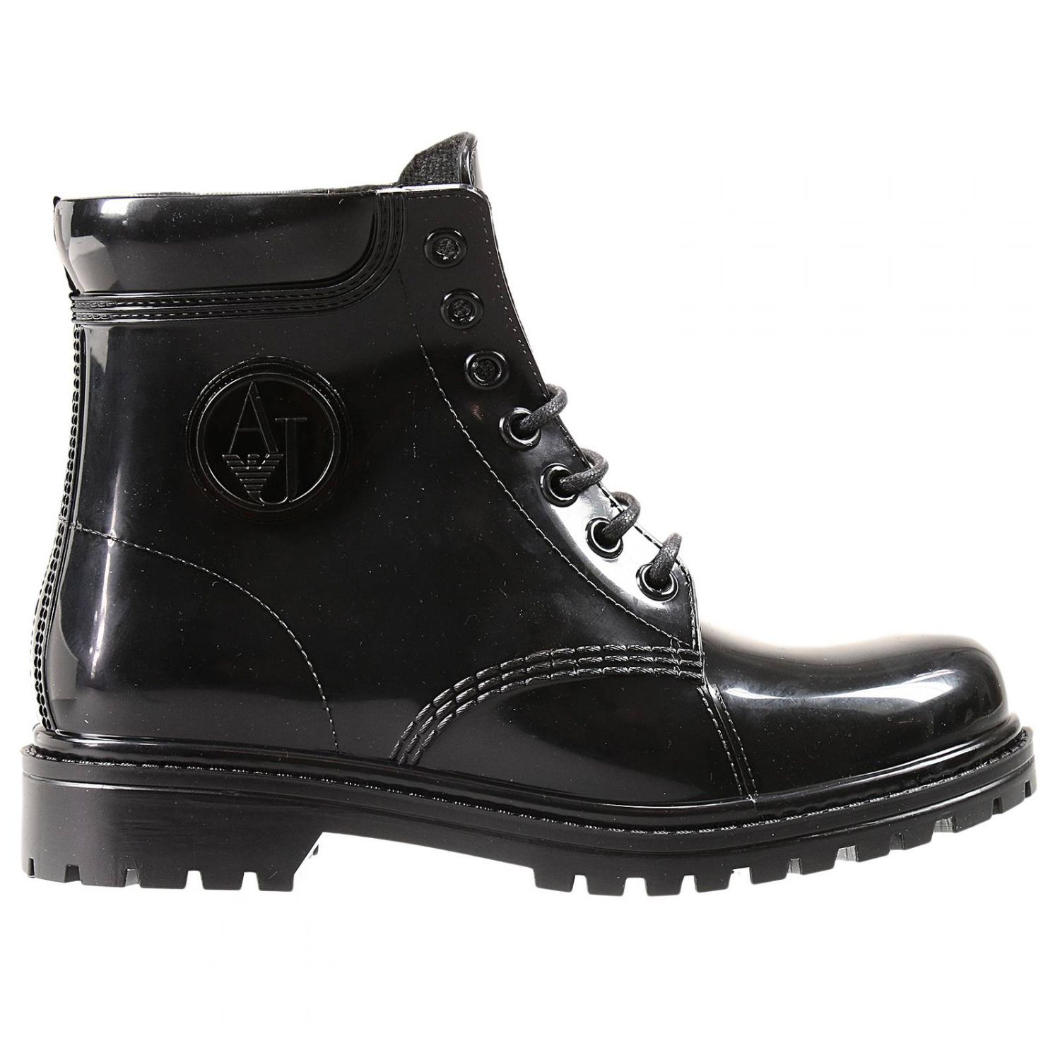 Armani jeans Boots in Black | Lyst
