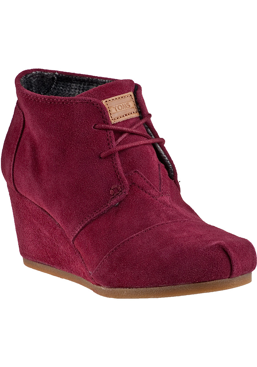 pink suede desert boots
