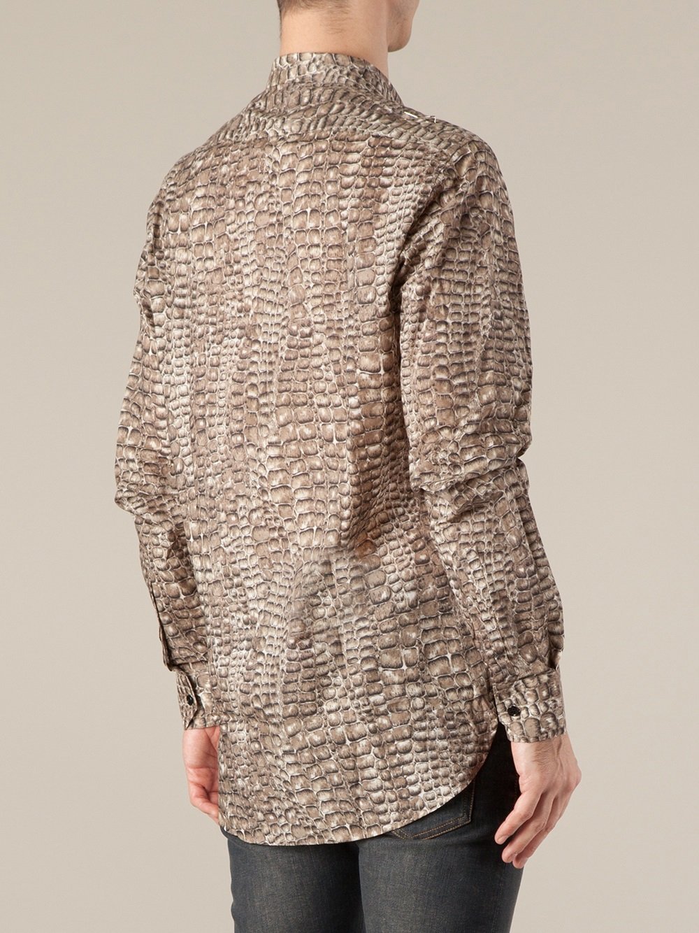 animal skin shirt