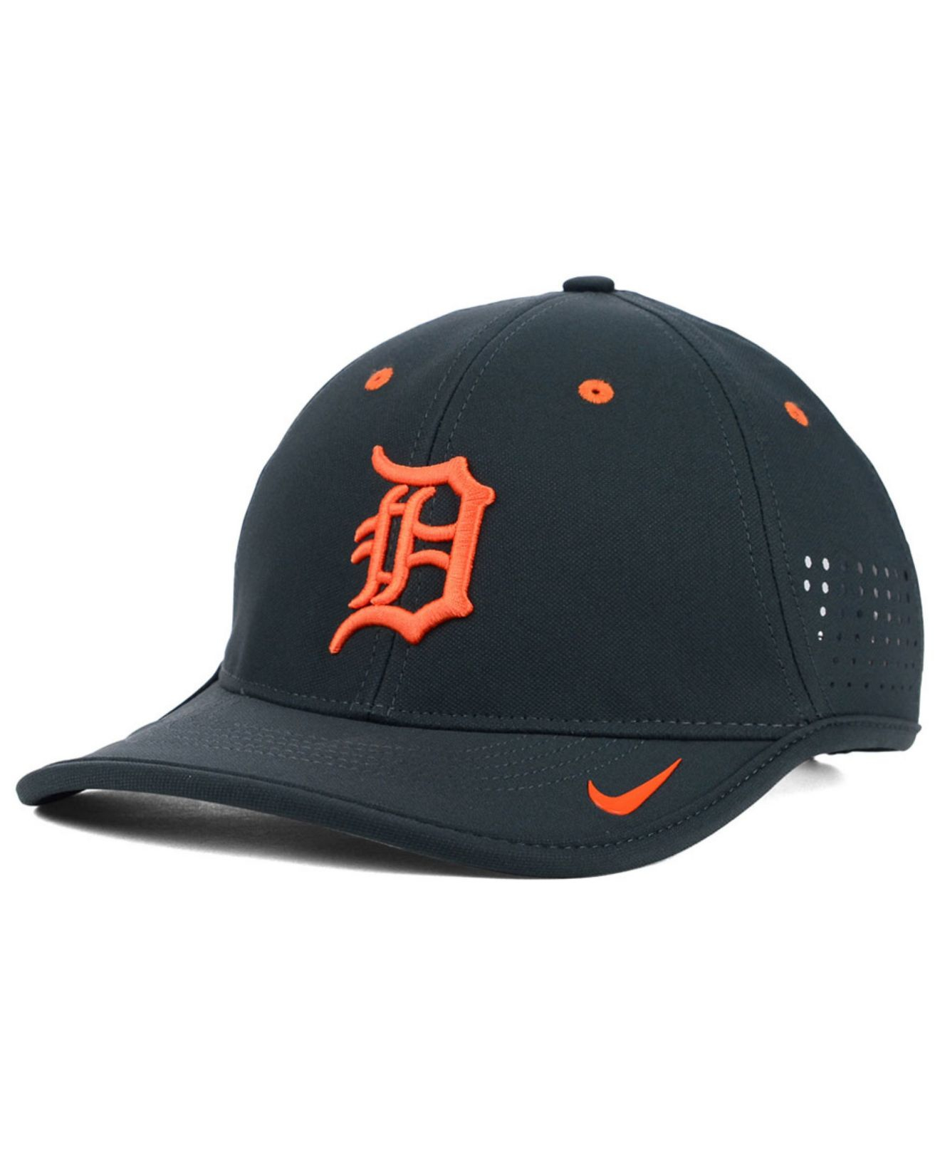 Nike Detroit Tigers Vapor Swoosh Adjustable Cap in Gray for Men | Lyst