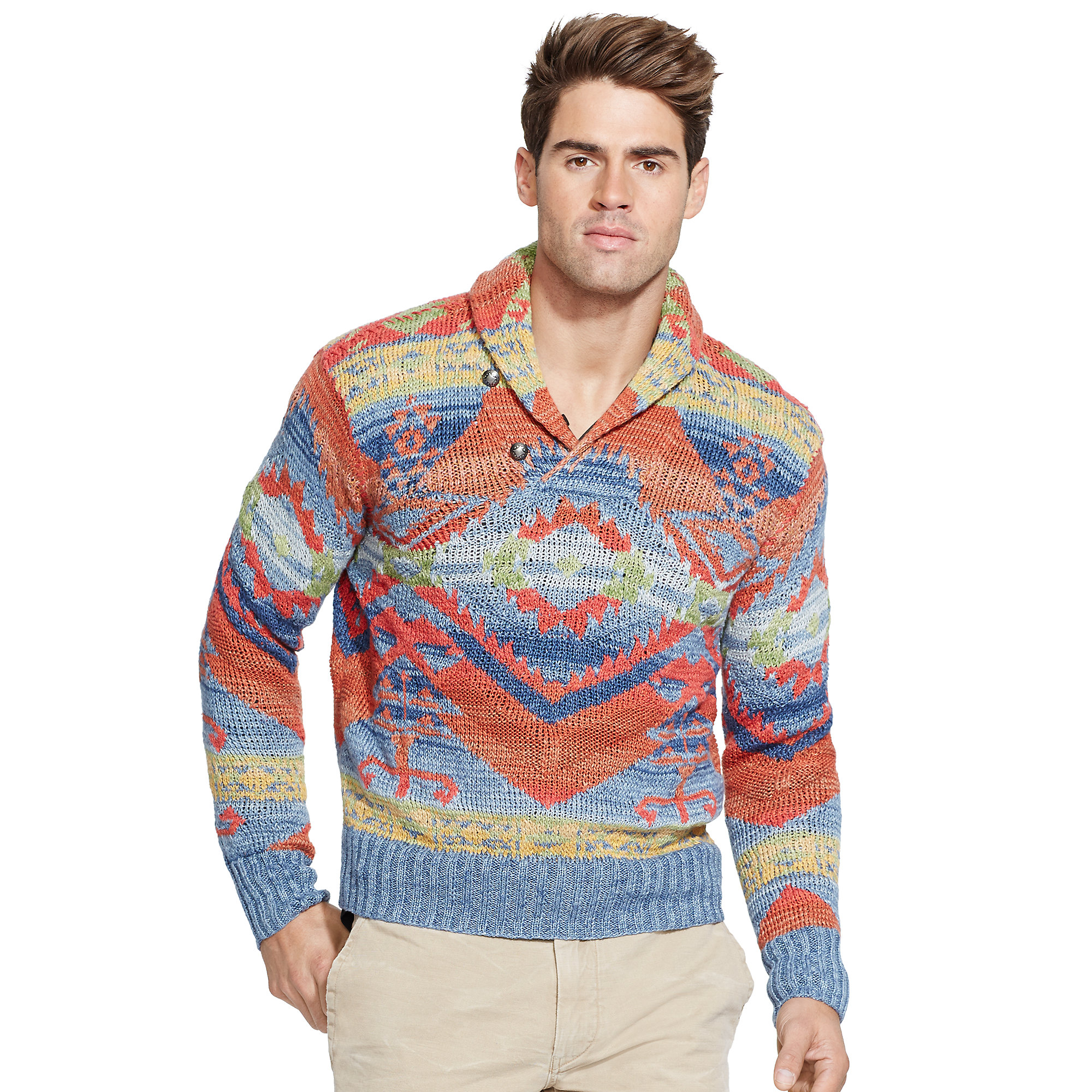 Lyst Polo  Ralph Lauren Southwestern inspired  Sweater for Men