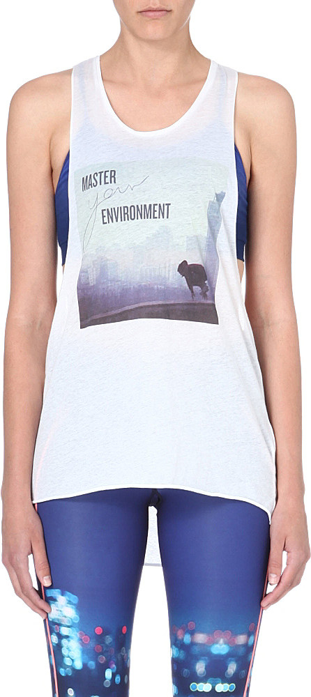 yoga slogan tops