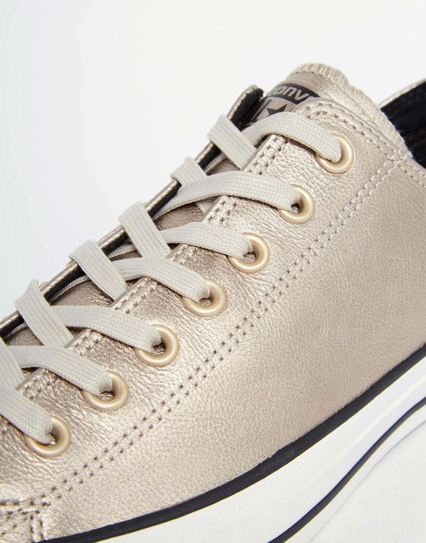 Converse Chuck Taylor All Star Colour Shift Grey Leather Trainer Converse Chuck Taylor All Star Colour Shift Grey Leather Trainer