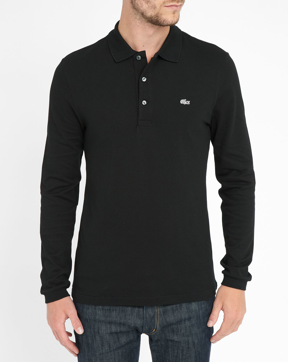 Long Sleeve Polo Designer Polo Shirts ASOS