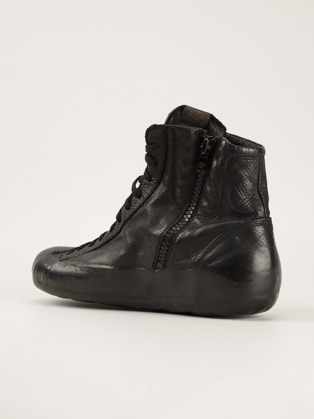 Oxs rubber soul Hitop Trainer in Black for Men | Lyst