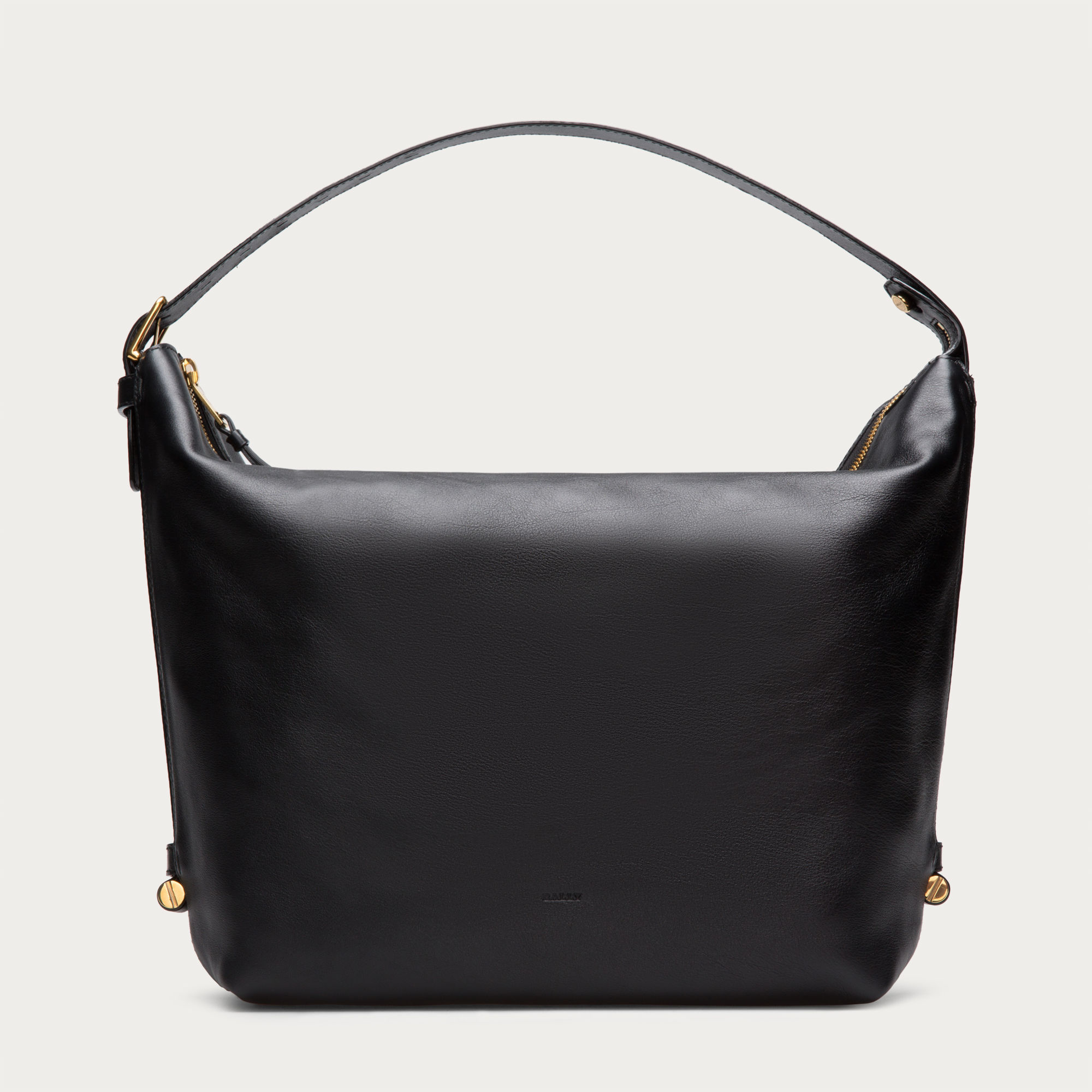 Lyst Bally Moonrise Medium Women S Leather Hobo Bag In Black Gallery