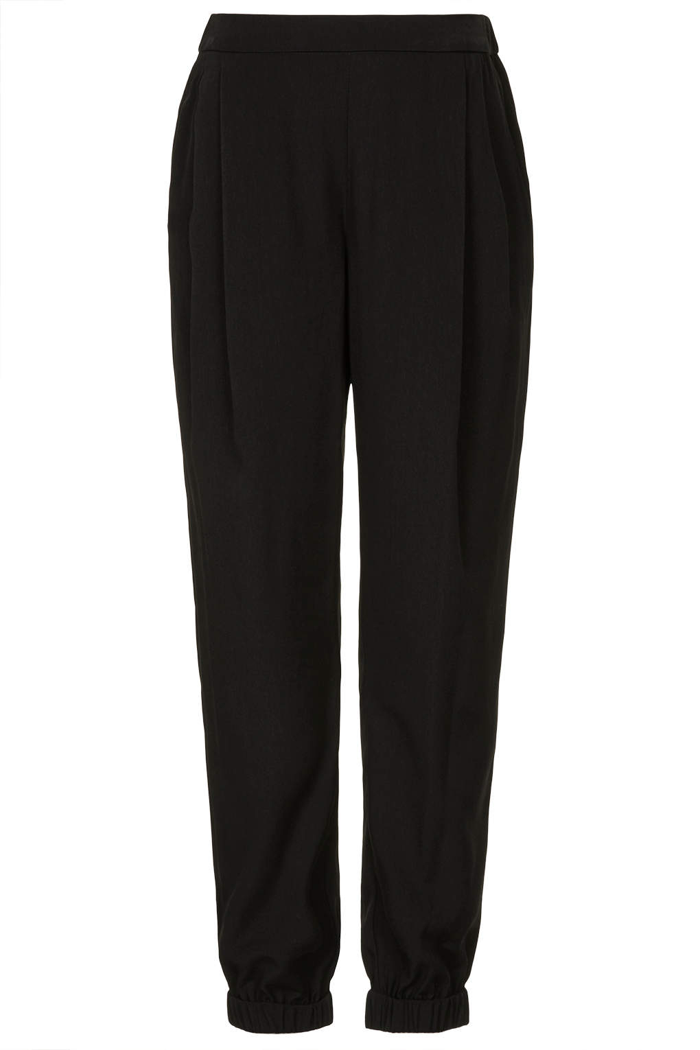 Lyst - Topshop Womens Maternity Luxe Cuff Joggers Black in Black
