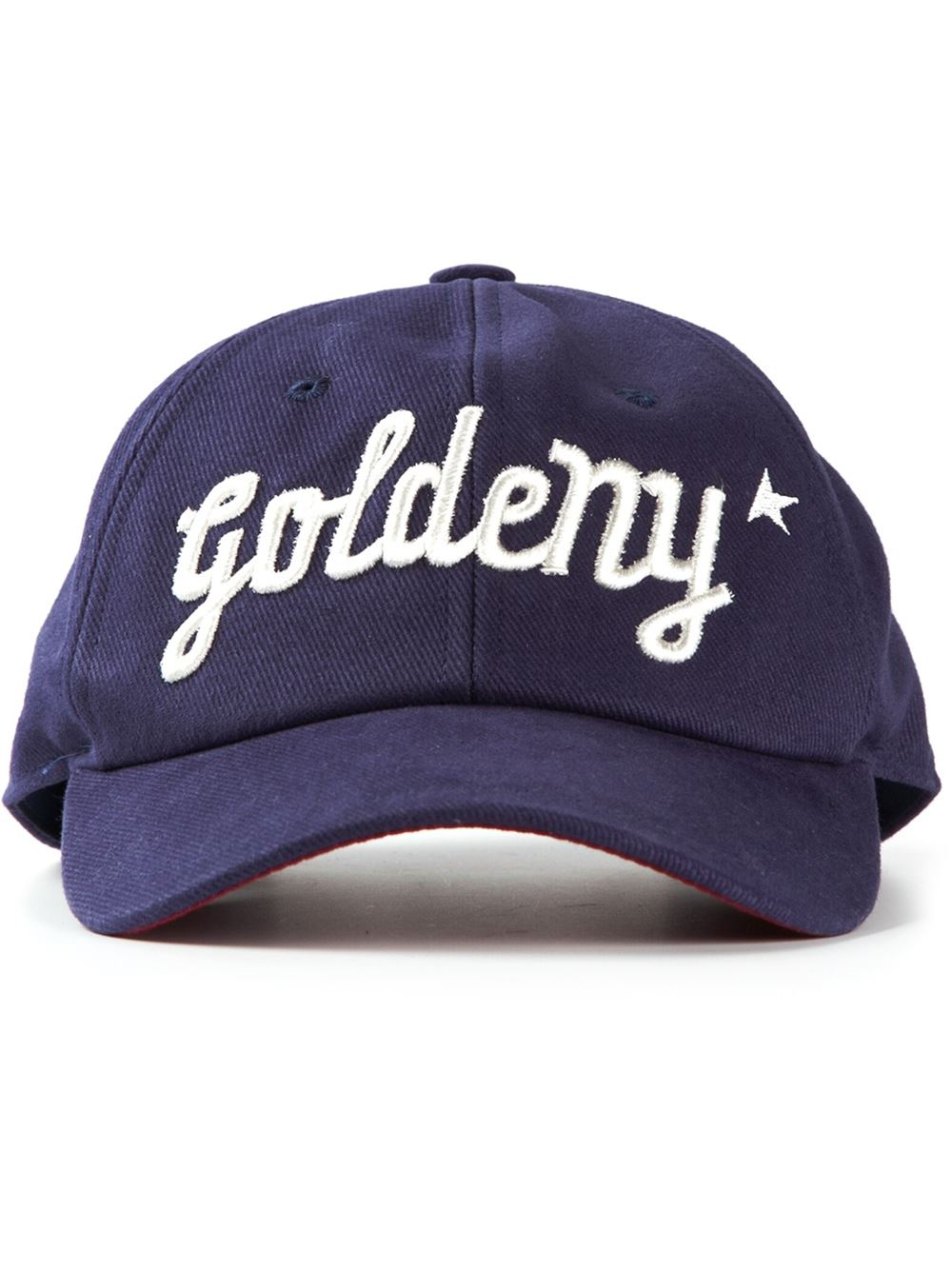 Lyst Golden Goose Deluxe Brand Embroidered Logo Baseball Cap in Blue