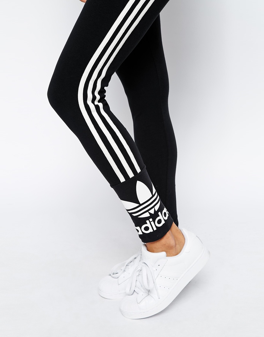 3 stripe leggings