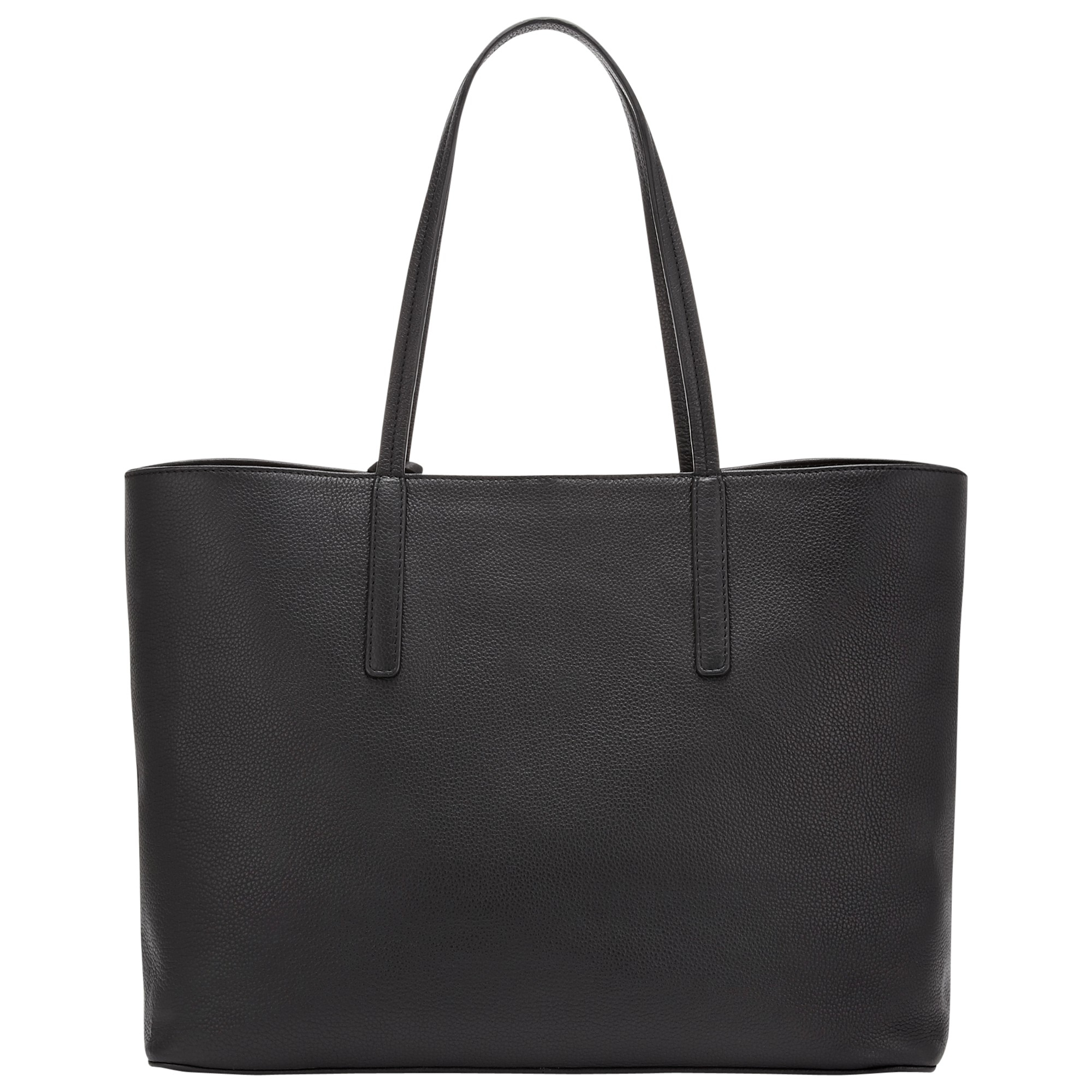 Whistles Fleet Large Leather Tote Bag in Black | Lyst