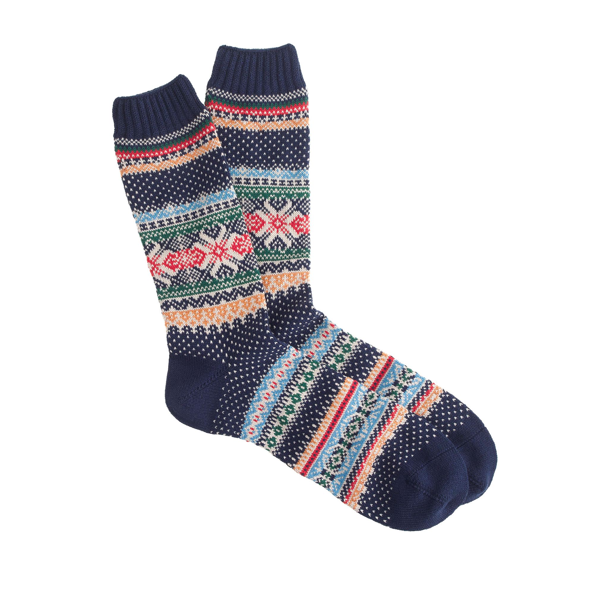 J.Crew Chup™ Fair Isle Socks In Blue in Blue for Men - Lyst