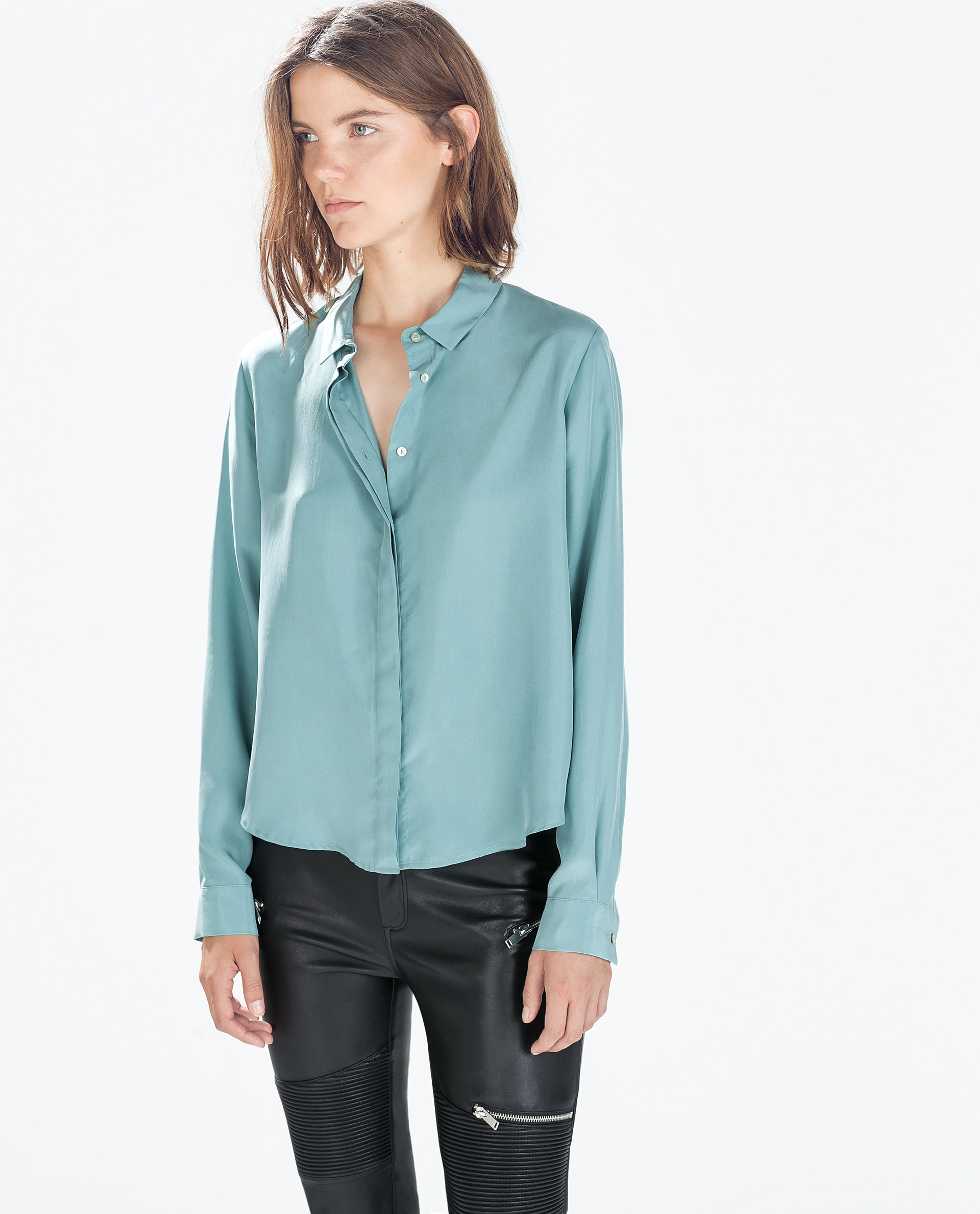 zara blouses women