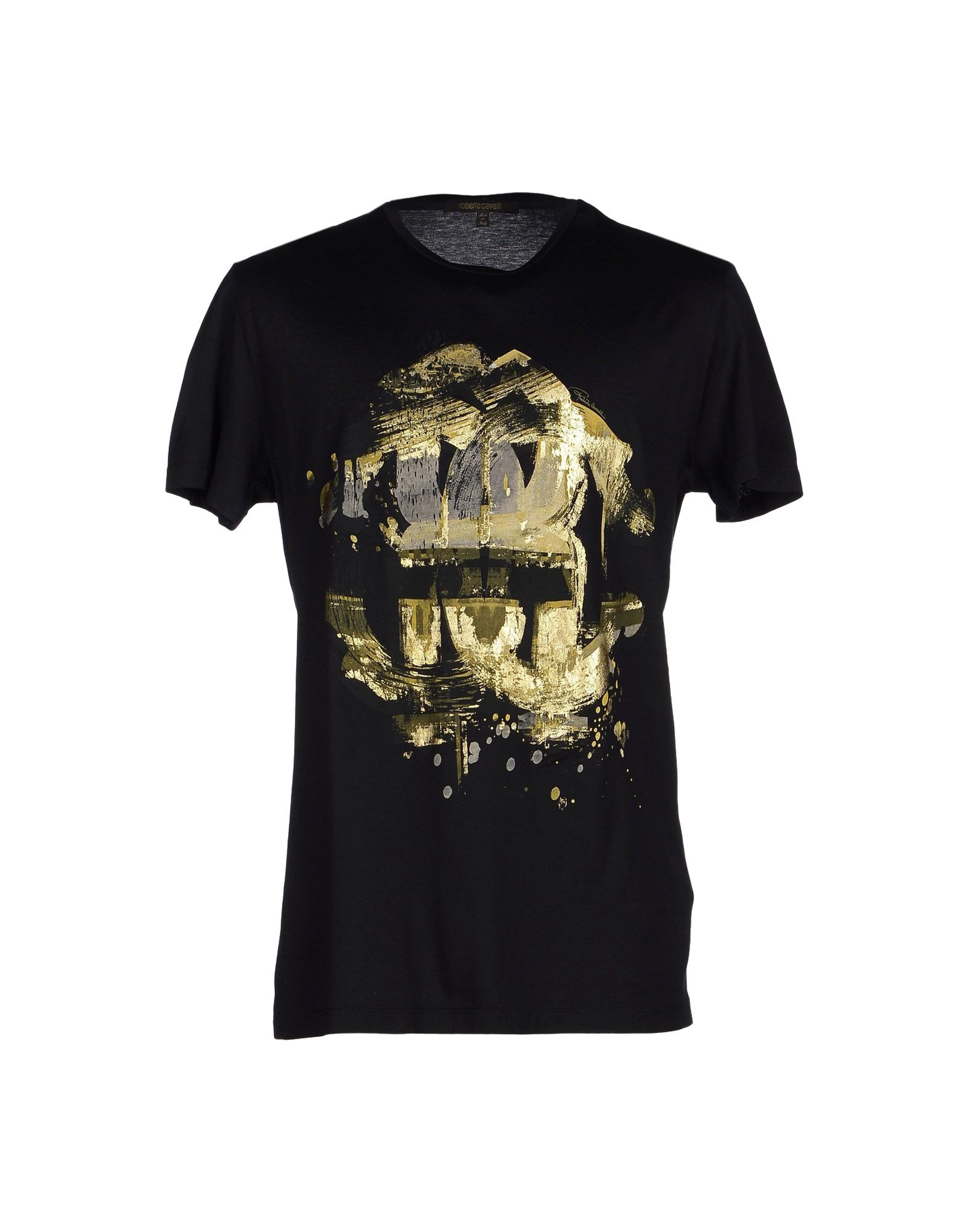 Lyst - Roberto Cavalli T-shirt in Black for Men