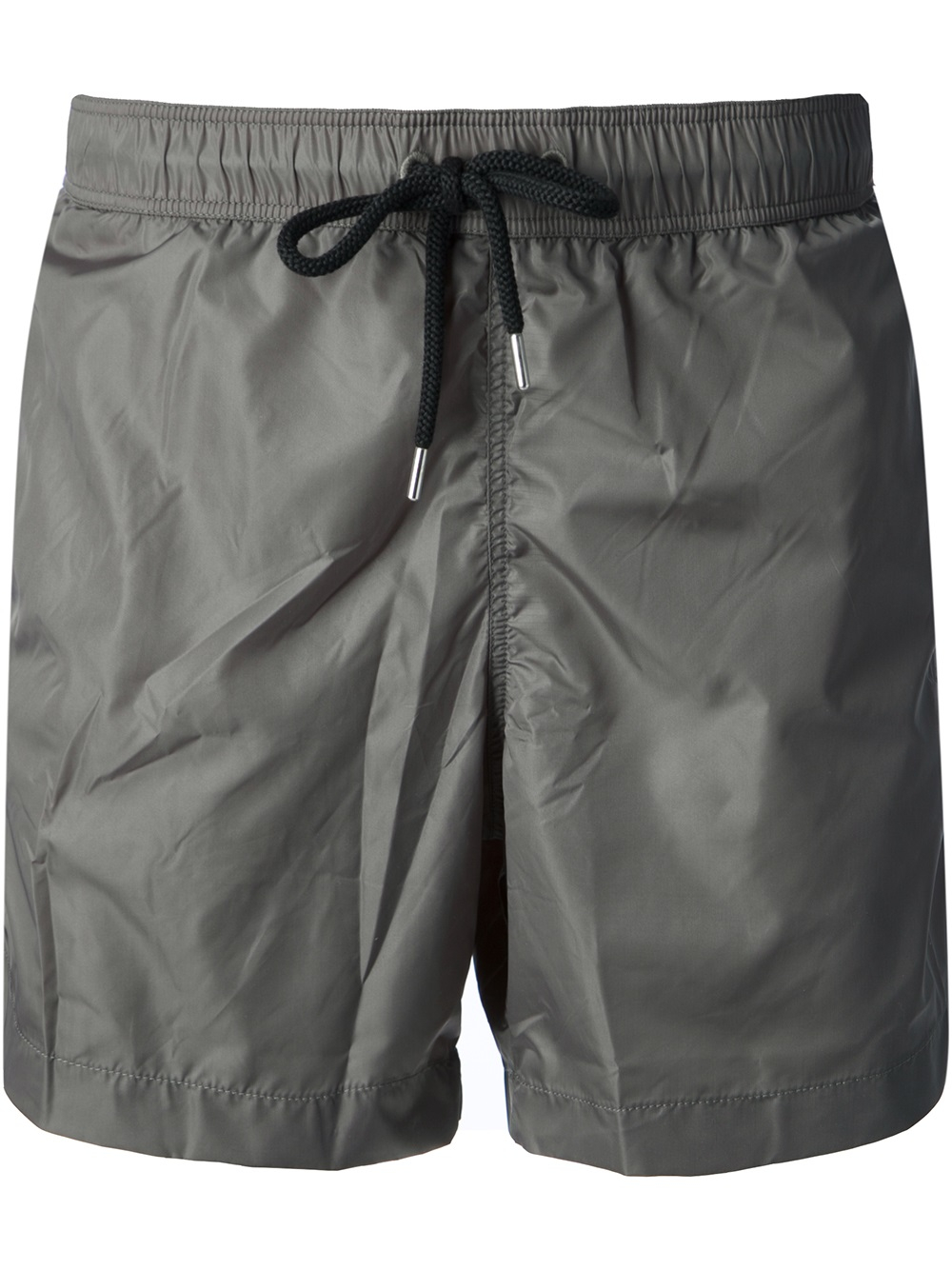 Lyst - Moncler Classic Swim Shorts in Gray for Men
