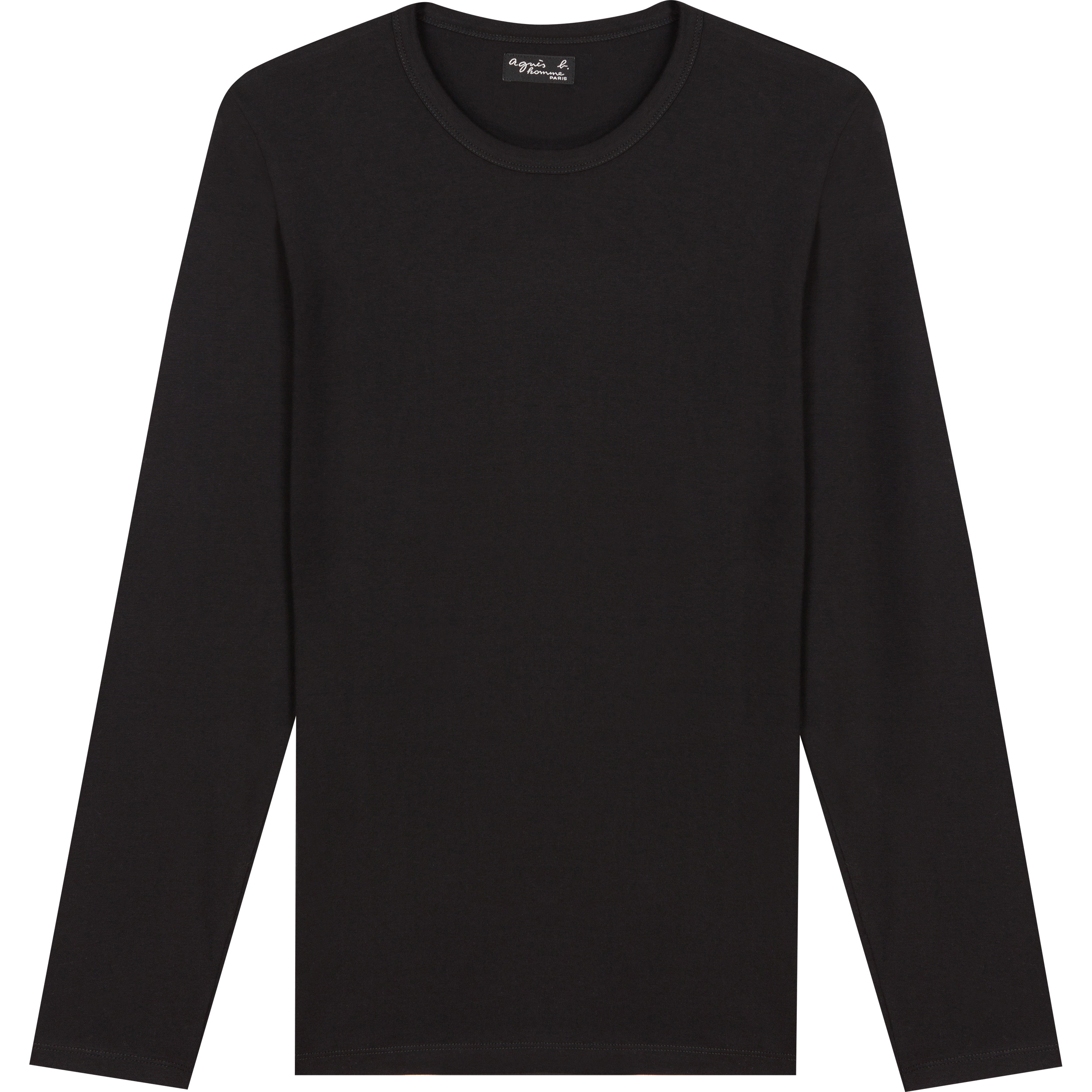 Agnès b. Black T-shirt Coulos in Black for Men | Lyst
