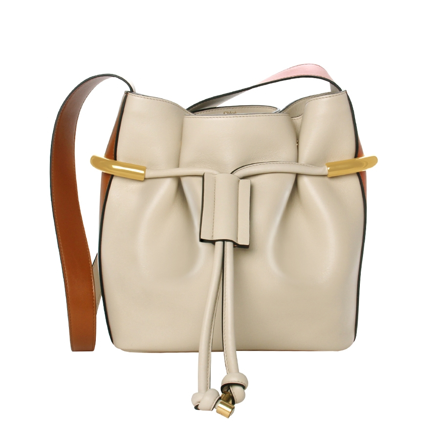 imitation chloe bags - Chlo Small Emma Bucket Bag In Cream in White | Lyst