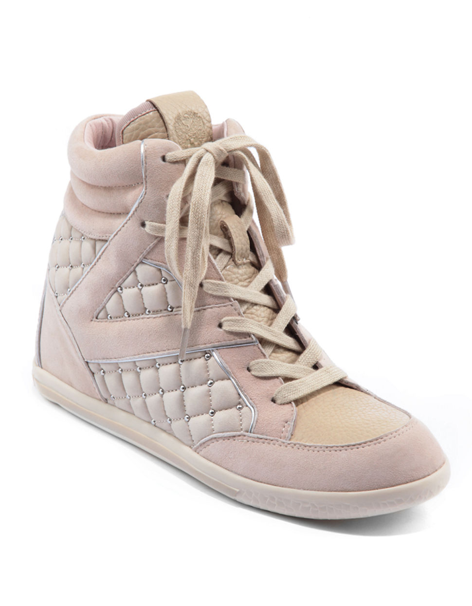 vince high top suede sneakers