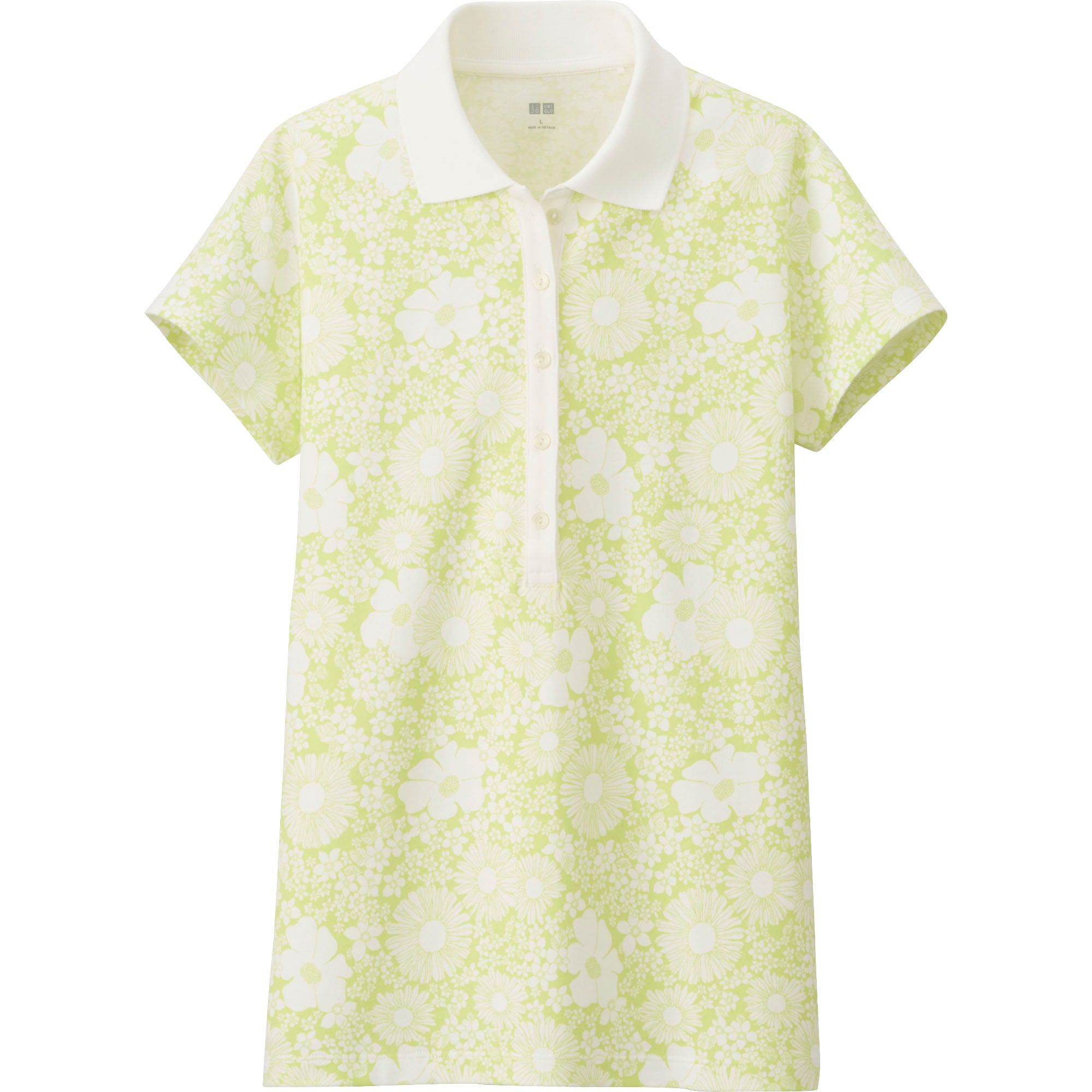 uniqlo polo shirt green