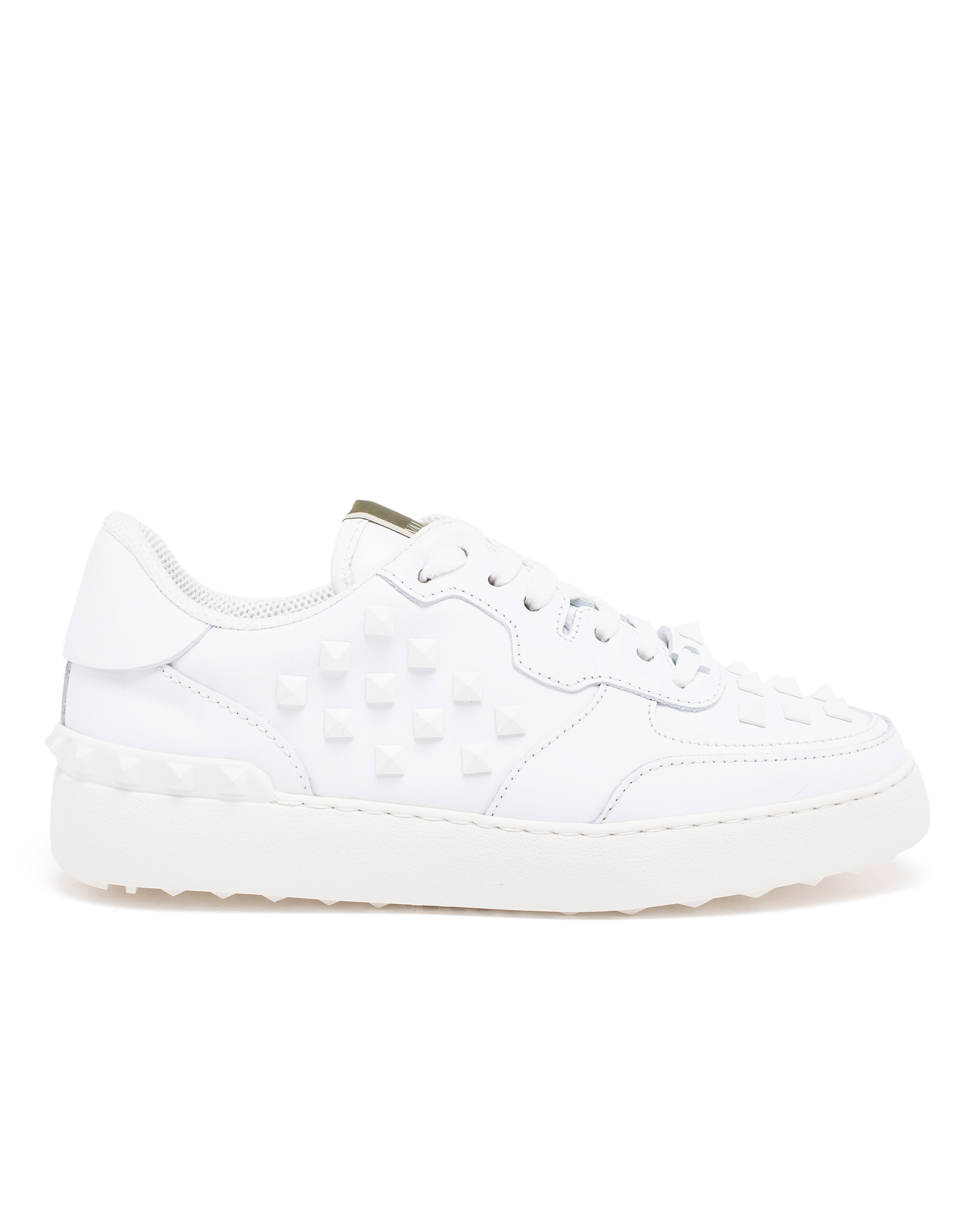 Valentino Rockstud Trainers in White | Lyst