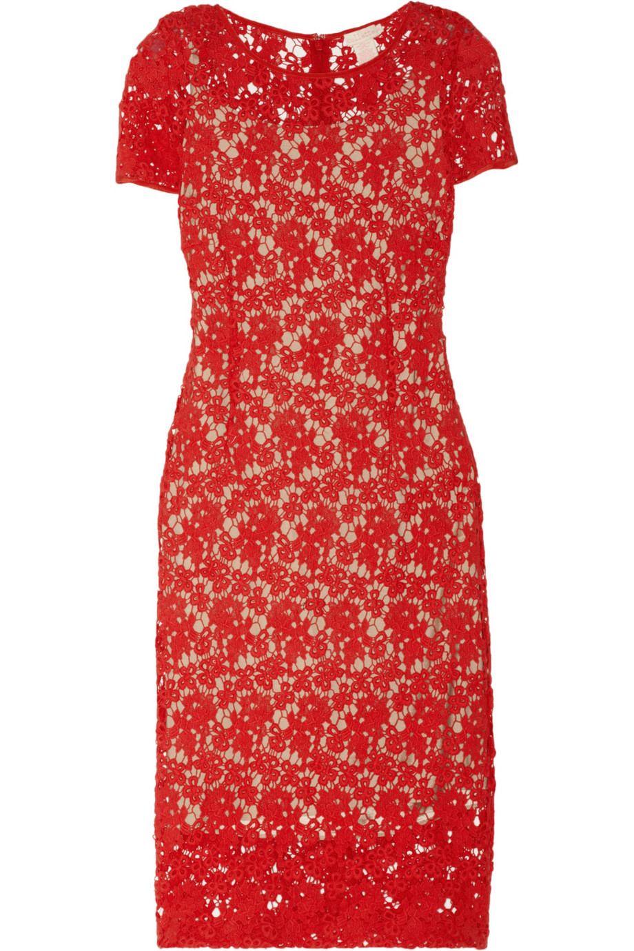 Collette by collette dinnigan Cottonlace Dress in Red | Lyst
