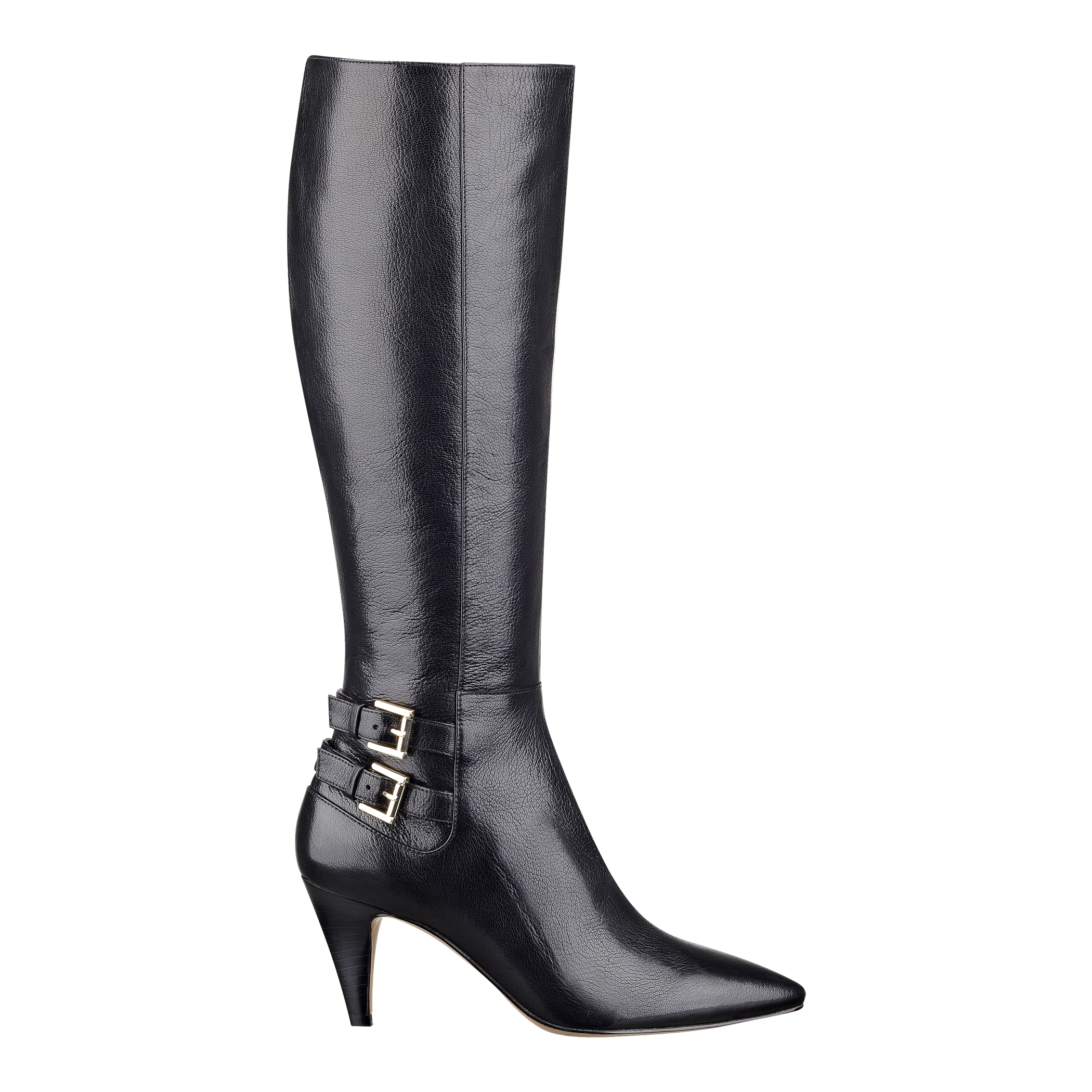 Nine west Jiado Tall Boots in Black (BLACK LEATHER) | Lyst