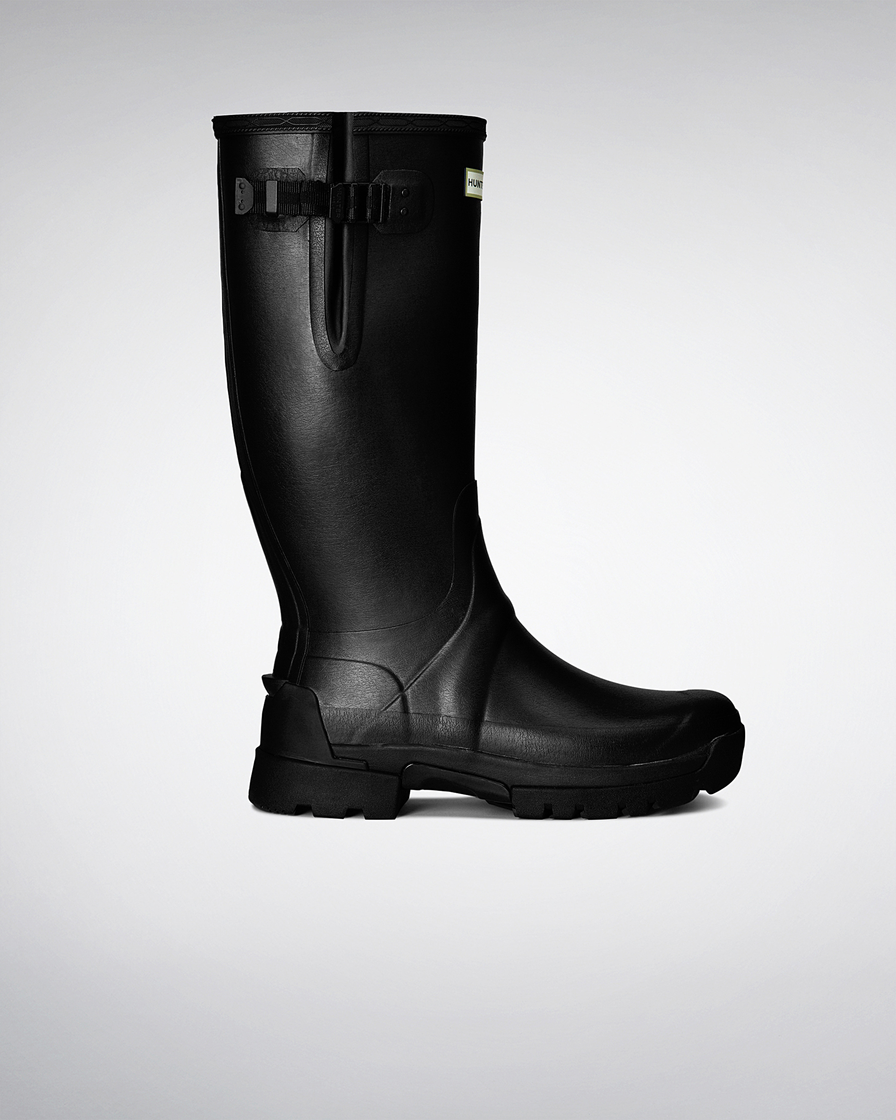 Hunter The New Men's Balmoral Bamboo Carbon Rain Boots in Black for Men ...