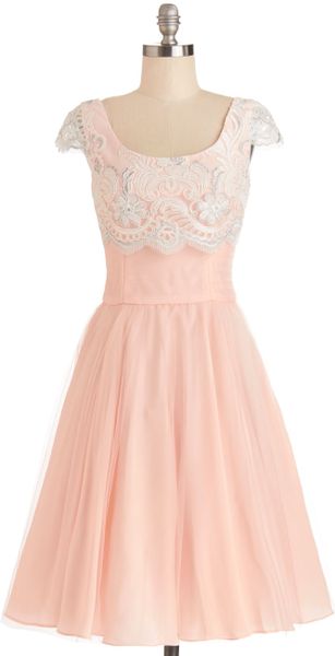 Modcloth Breathtaking Belle Dress in Rose in Pink | Lyst