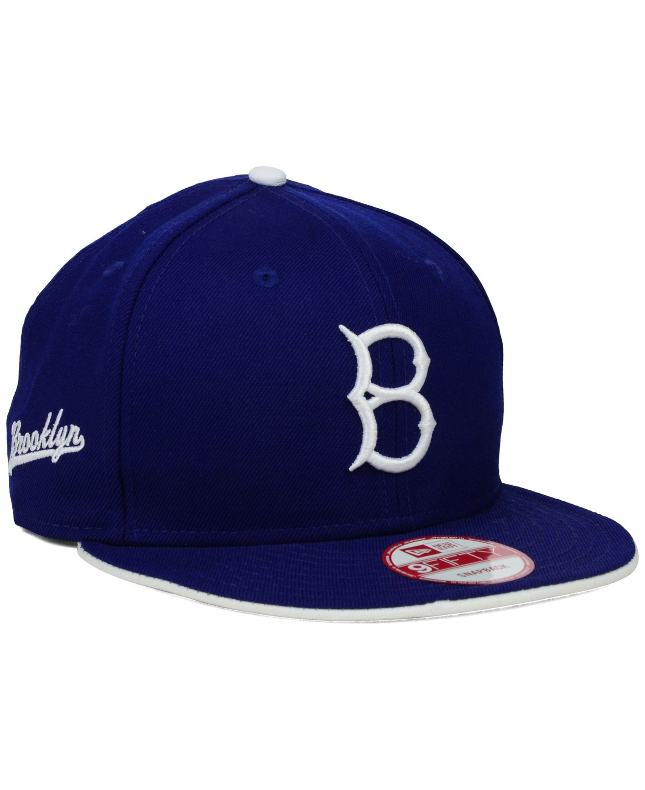 KTZ Brooklyn Dodgers 9Fifty Snapback Cap in Blue for Men - Lyst