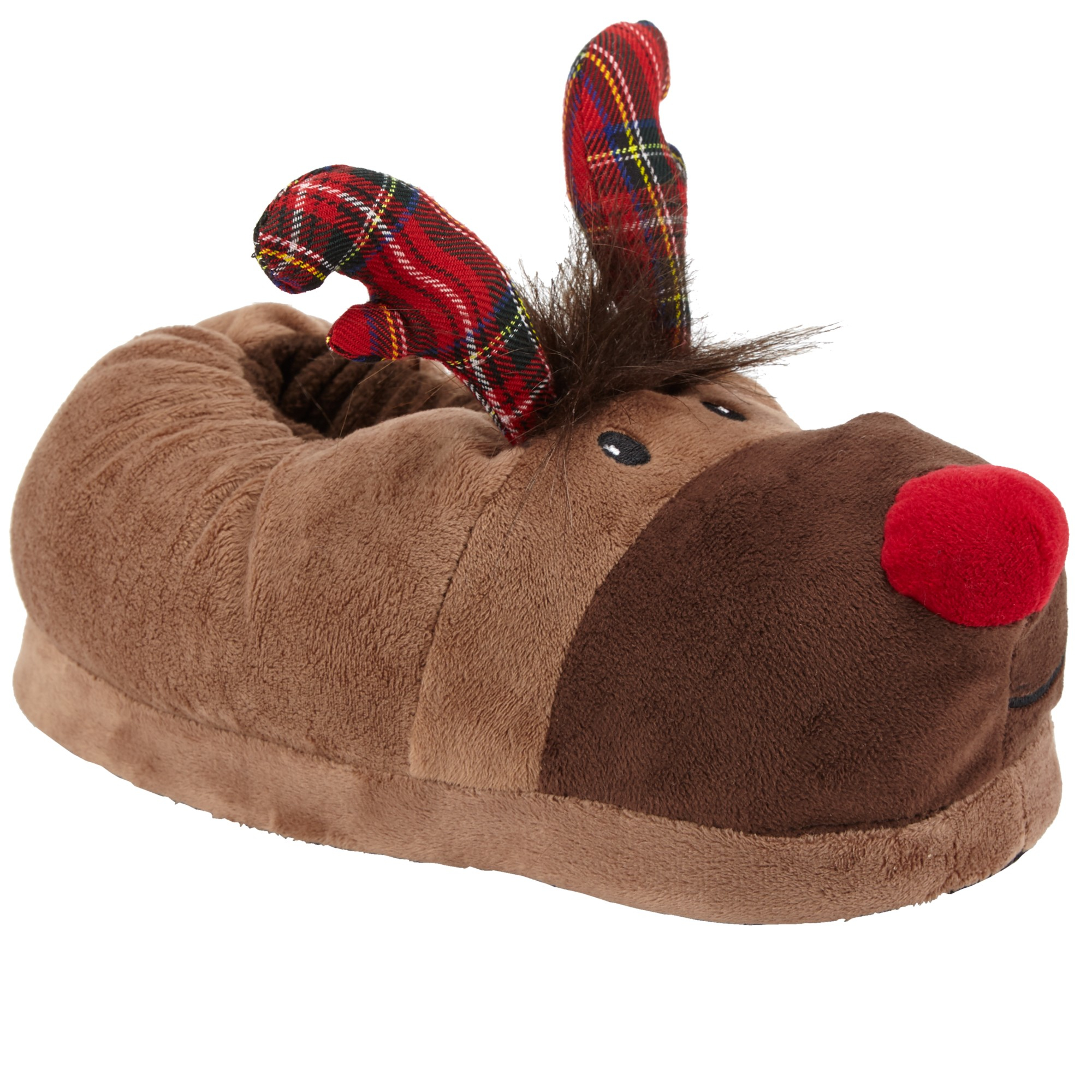 mens reindeer slippers