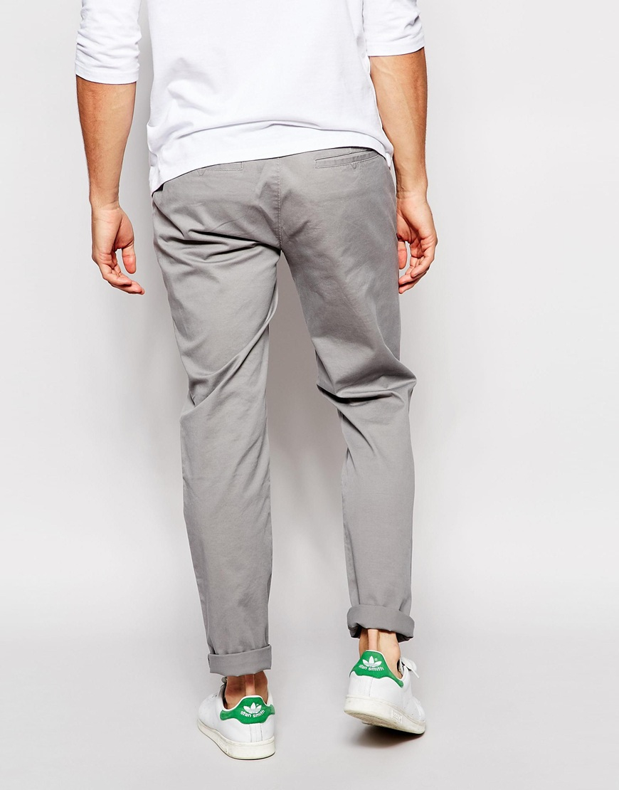 combination with grey chinos