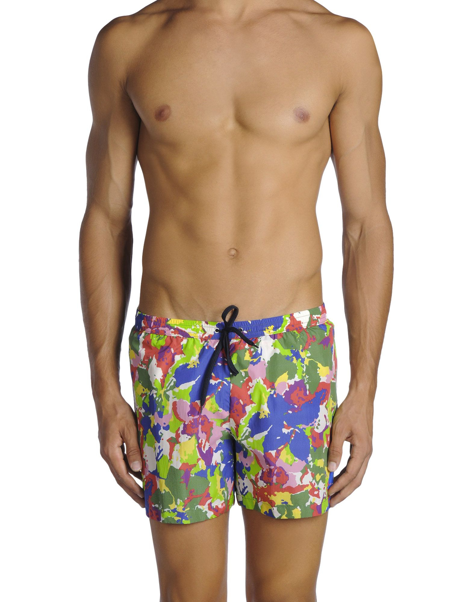 Lyst - Dirk Bikkembergs Swimming Trunk in Green for Men