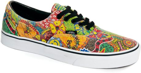 Vans Era Printed Plimsolls in Multicolor for Men (Yellow) | Lyst