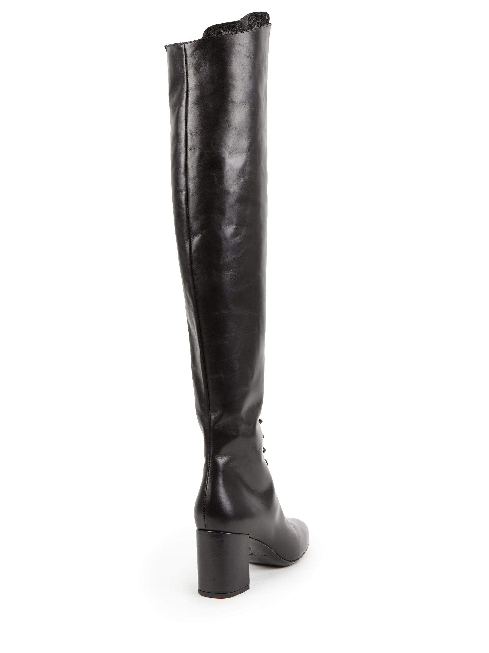 saint laurent sun over the knee boots