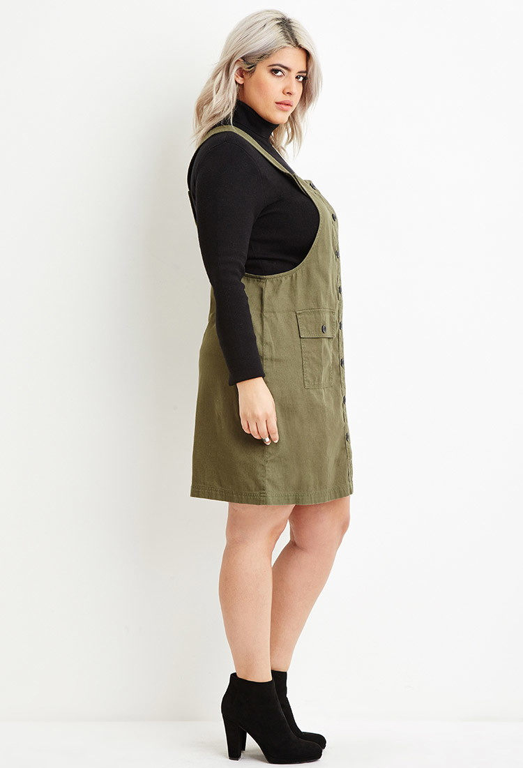 long sleeve shirt with overall dress