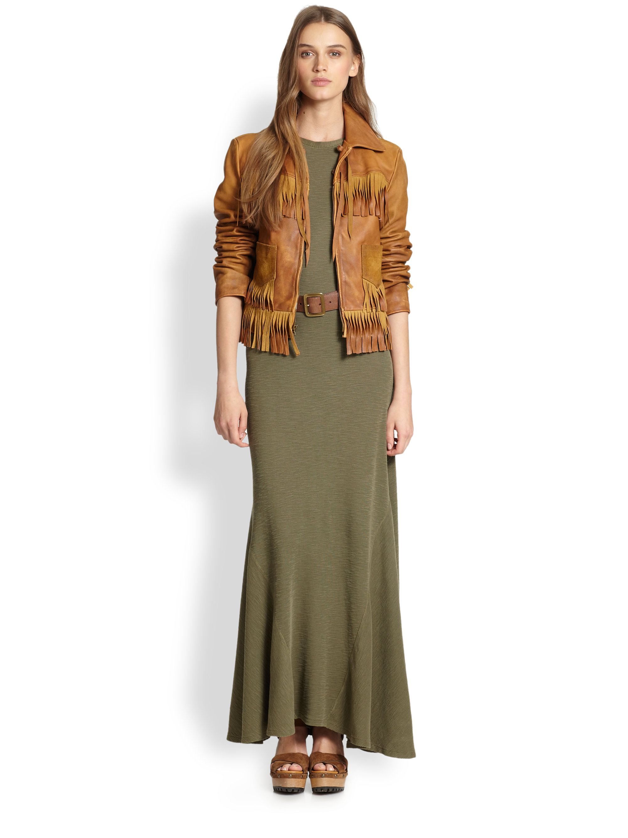 ralph lauren womens leather jacket
