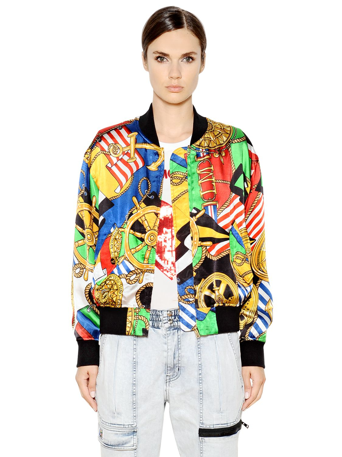  Printed Bomber Jacket  Womens Jackets  Review
