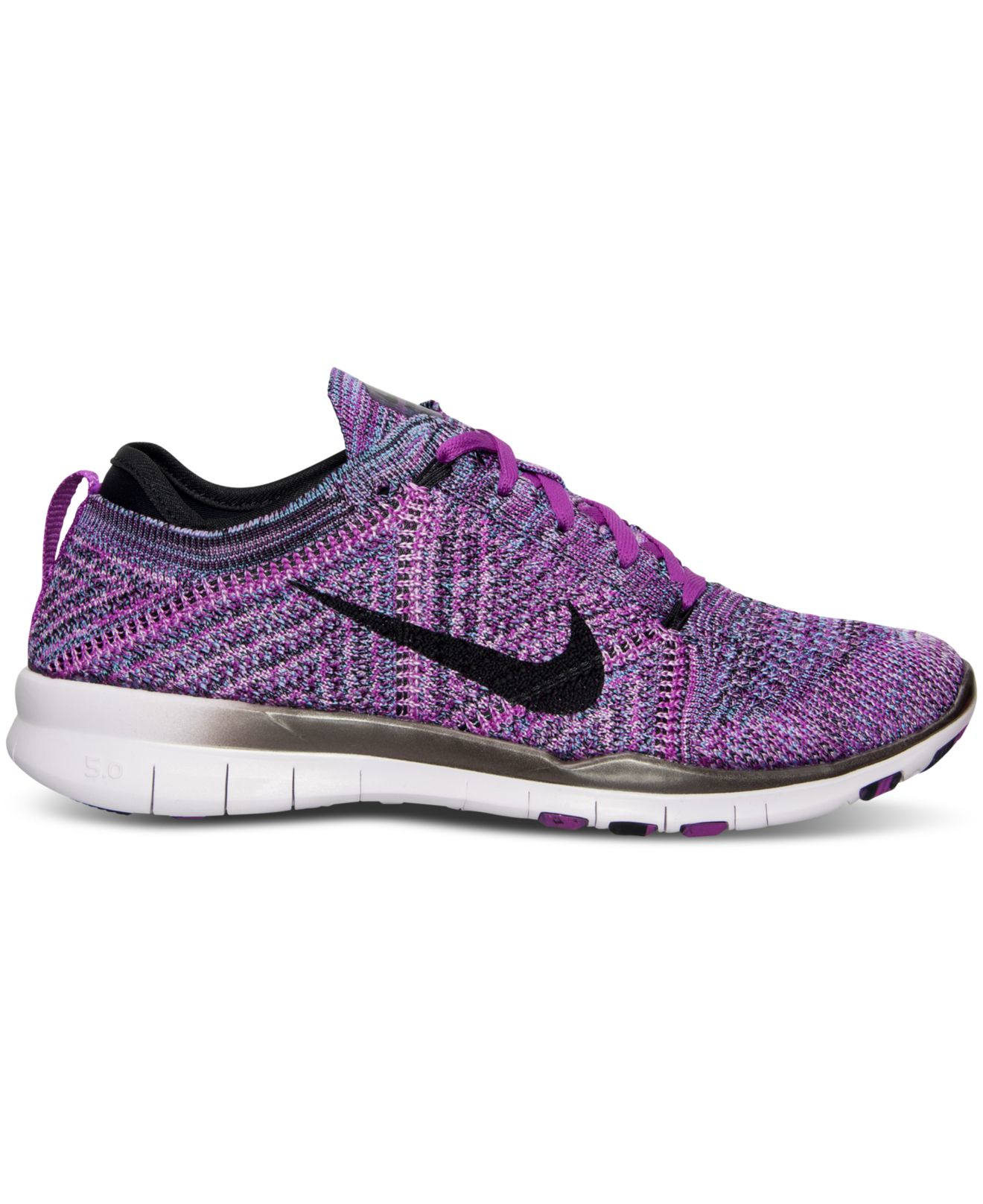 Lyst - Nike Women's Free Tr Flyknit Training Sneakers From Finish Line ...