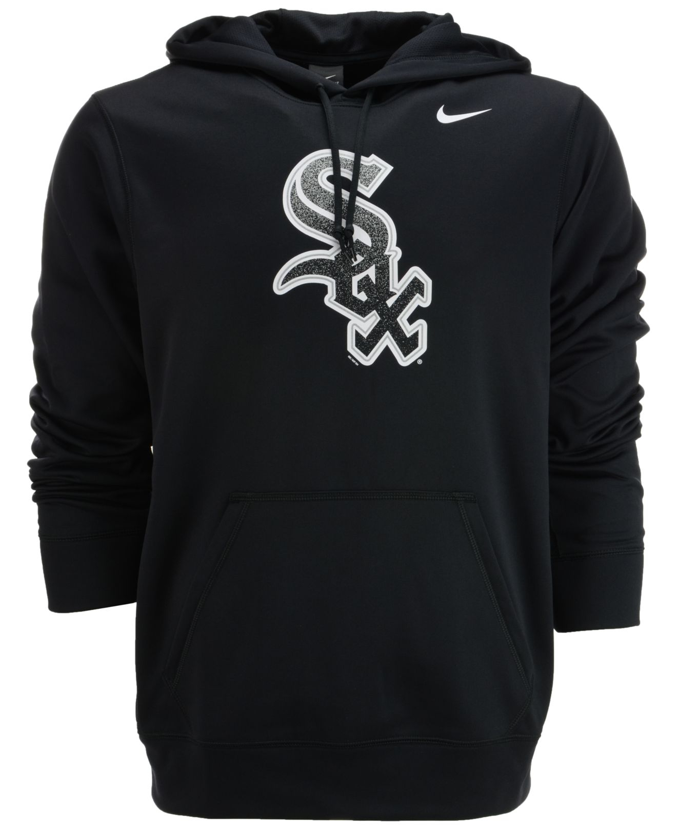 Lyst - Nike Mens Chicago White Sox Logo Performance Hoodie in Black for Men