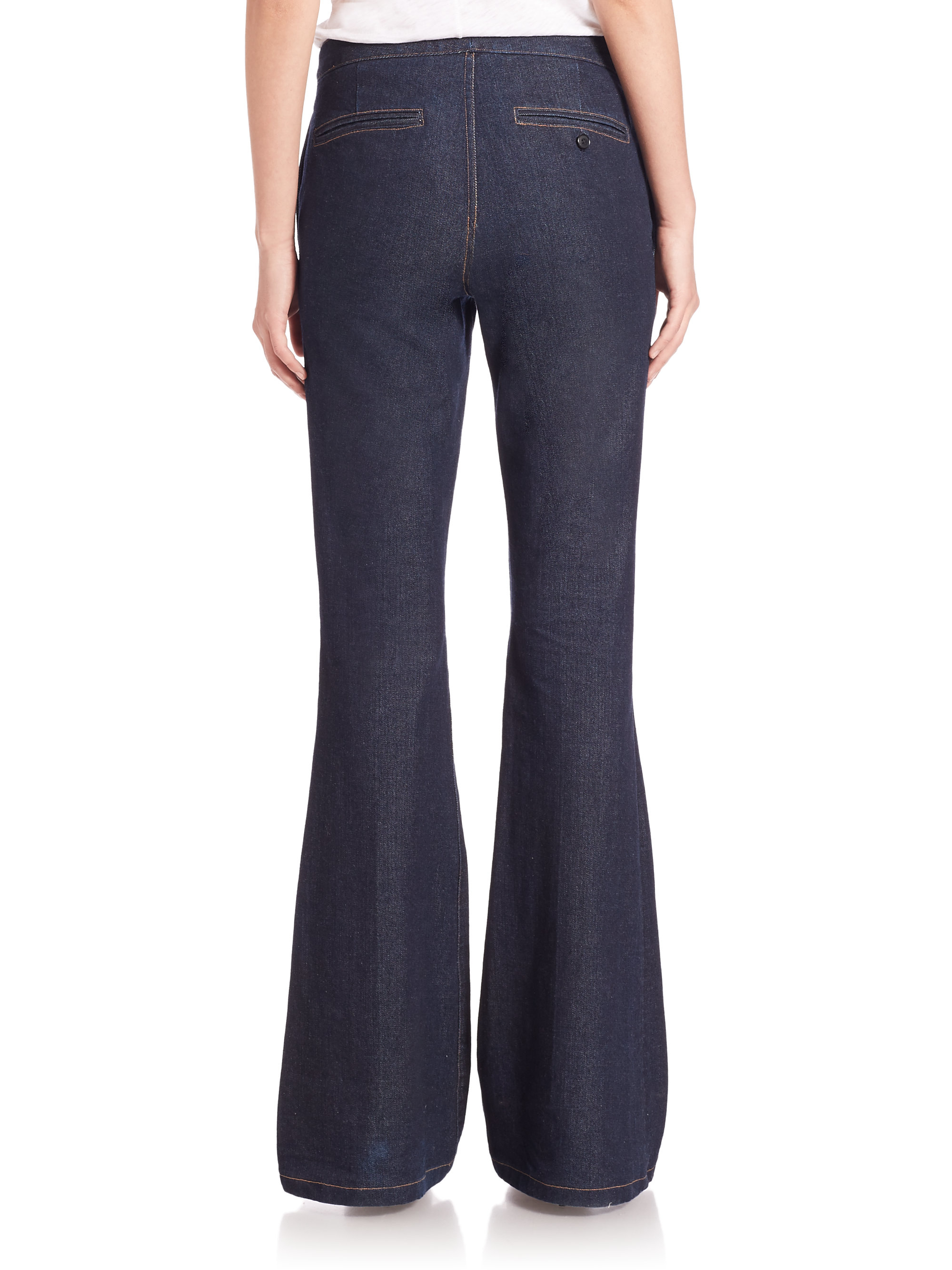 Lyst - Polo Ralph Lauren Flared Jeans in Blue