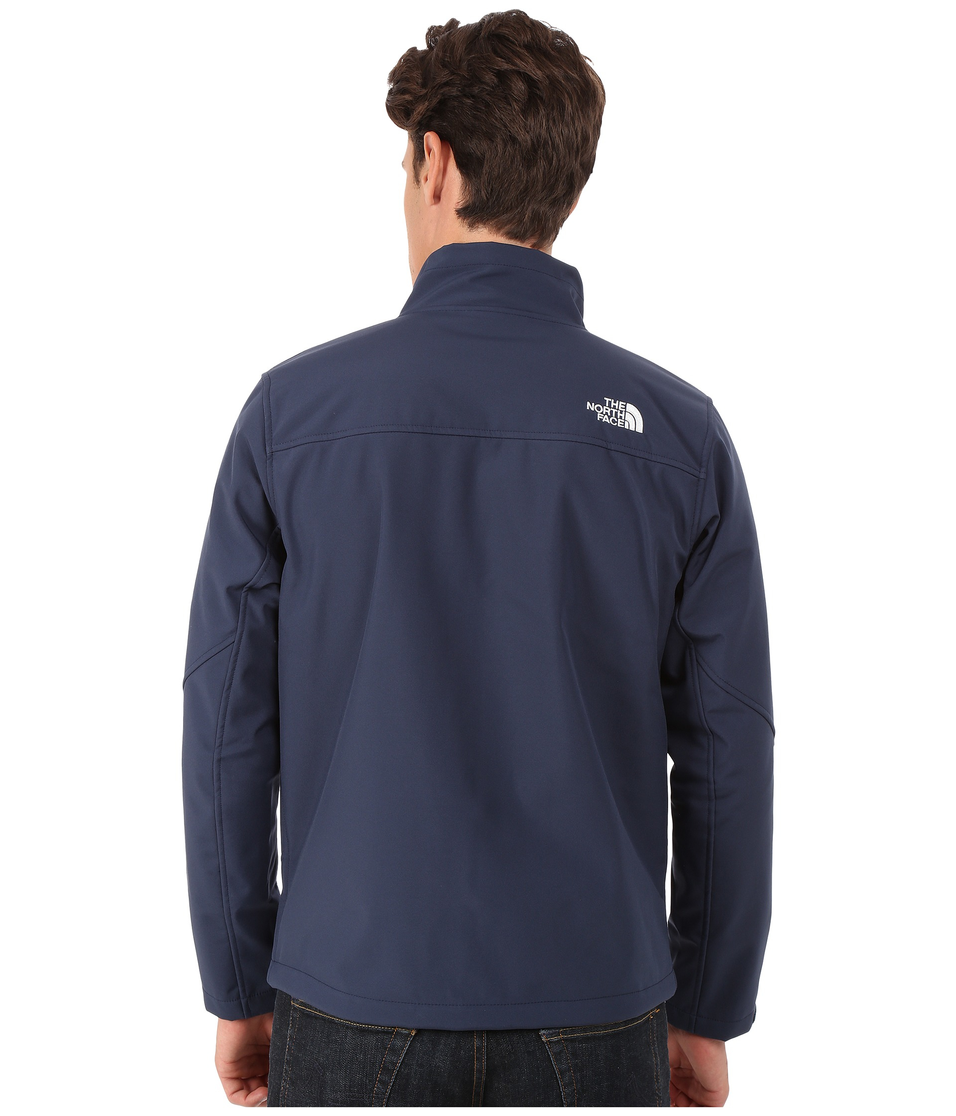 blue the north face jacket