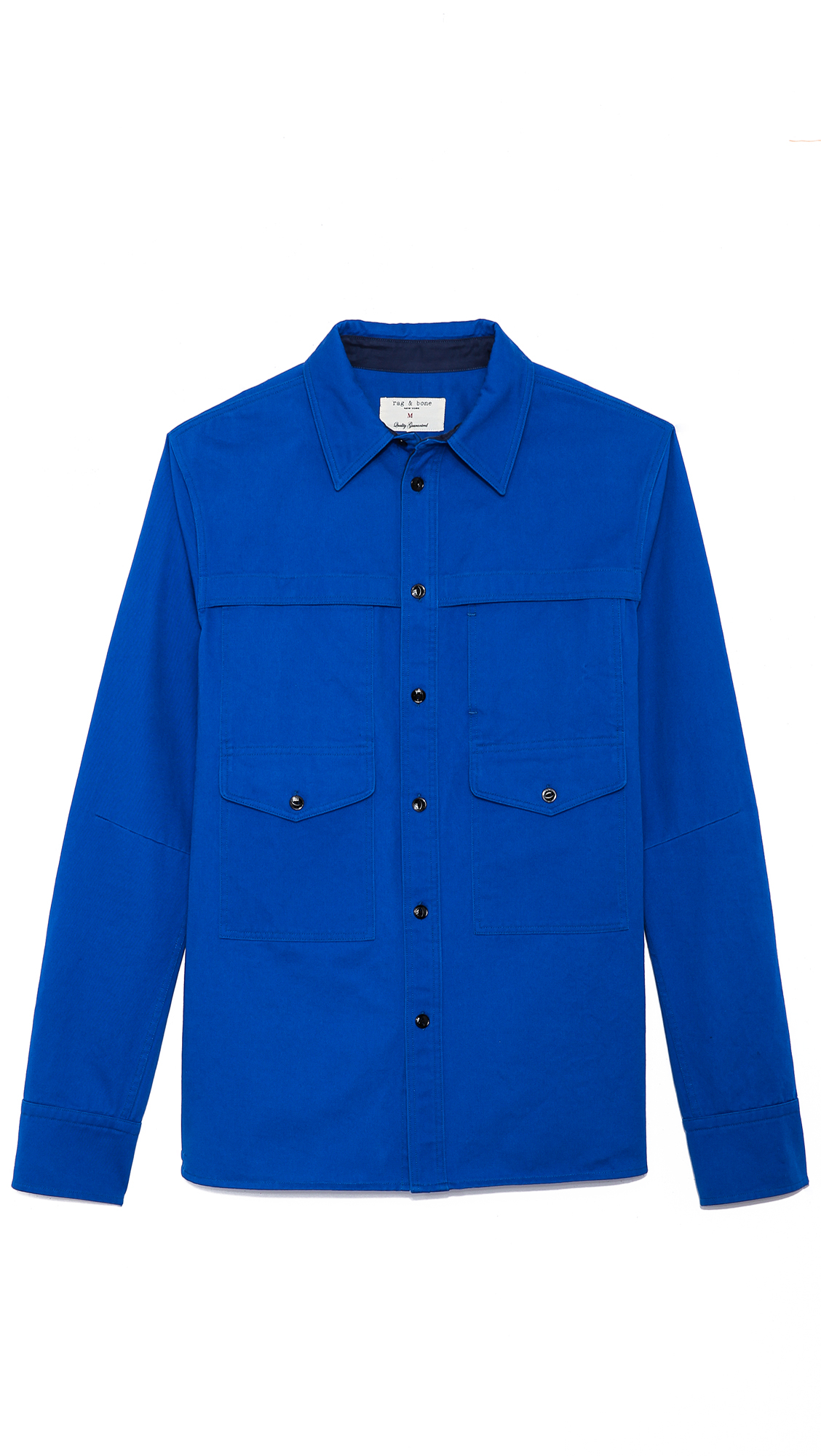 Rag & Bone Markham Shirt in Blue for Men (French Blue) | Lyst