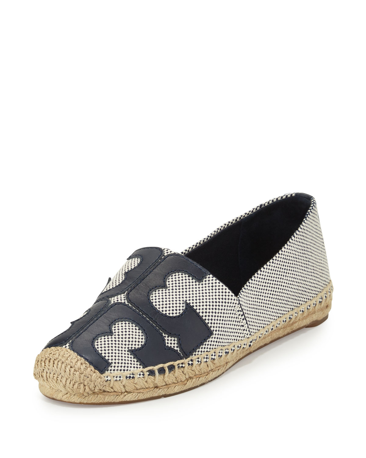 Tory burch Tivoli Espadrille Flats in Blue | Lyst