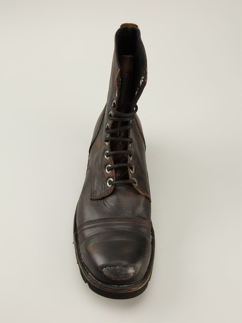 diesel lace up boots