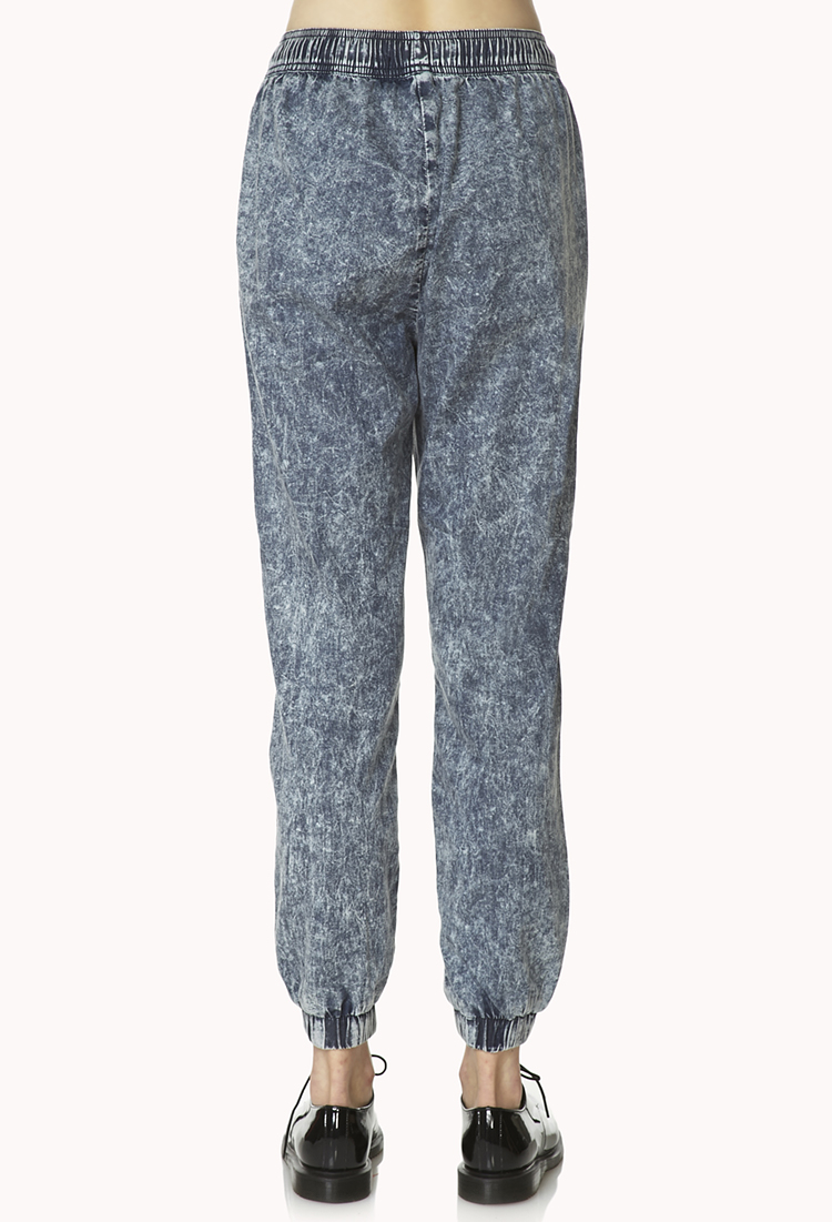 womens acid wash joggers