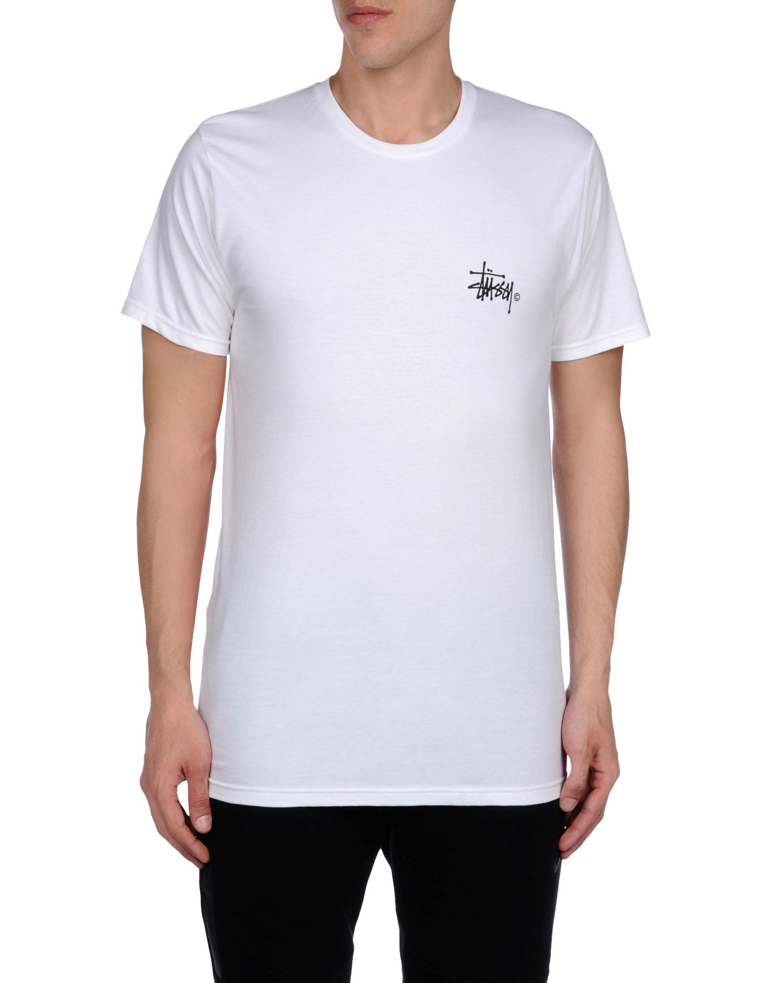 Stussy | White T-shirt for Men | Lyst