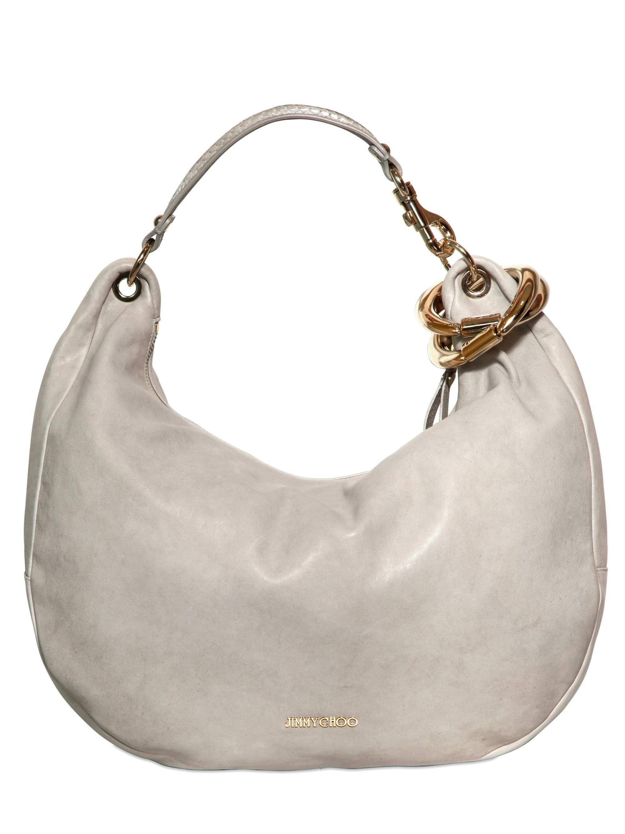 jimmy choo grey bag