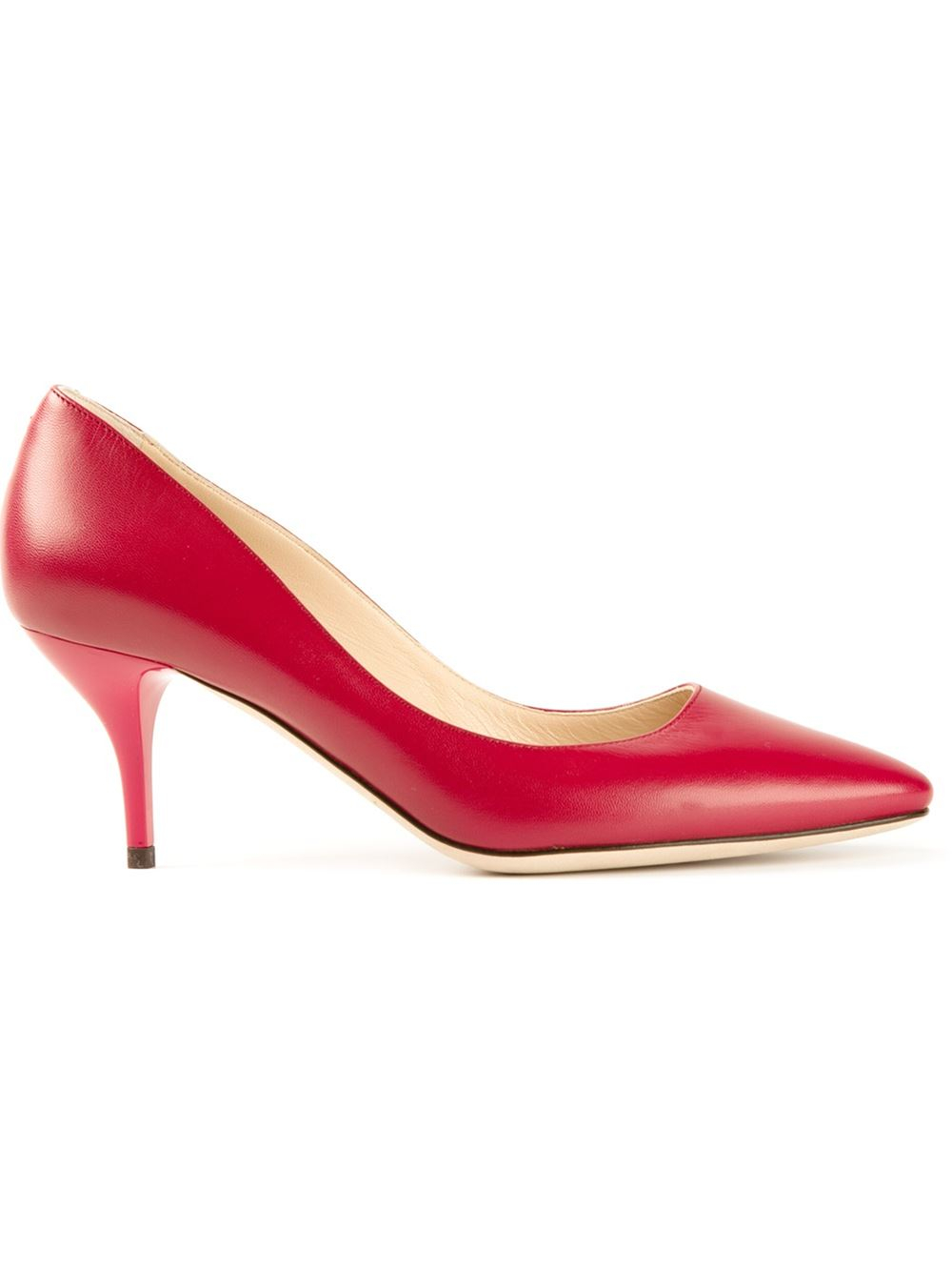 Lyst - Jimmy choo 'Match' Pumps in Red